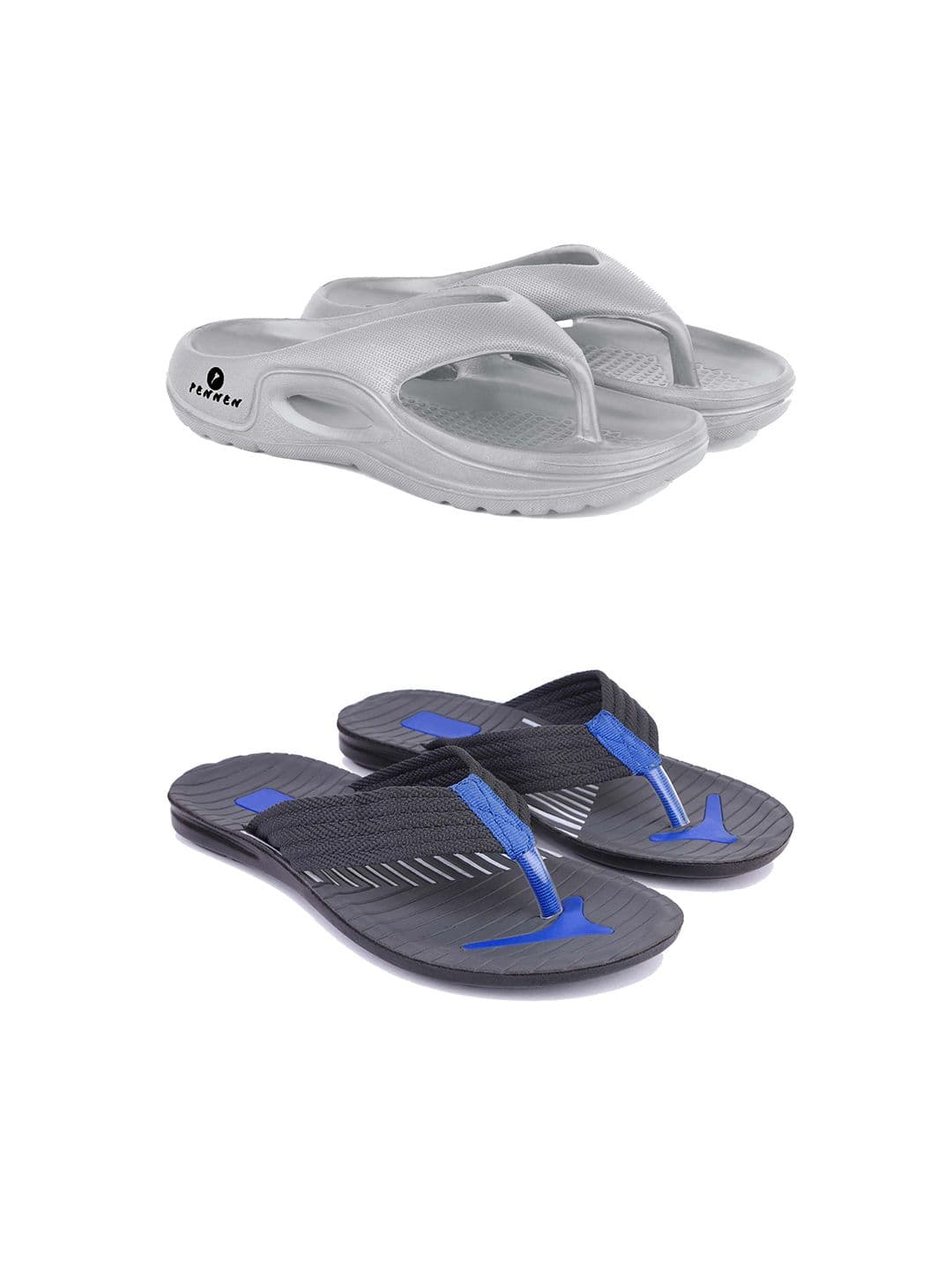 PENNEN Men Set Of 2 Soft & Lightweight Thong Flip Flops - view 1