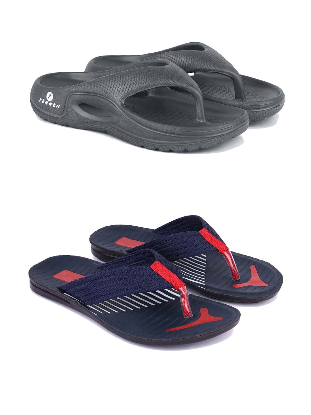 PENNEN Men Set Of 2 Thong Flip-Flops - view 1
