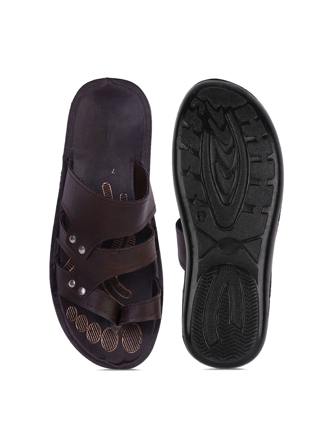 PENNEN Men Set Of 2 Anti-Skid Thong Flip-Flops thumbnail 8