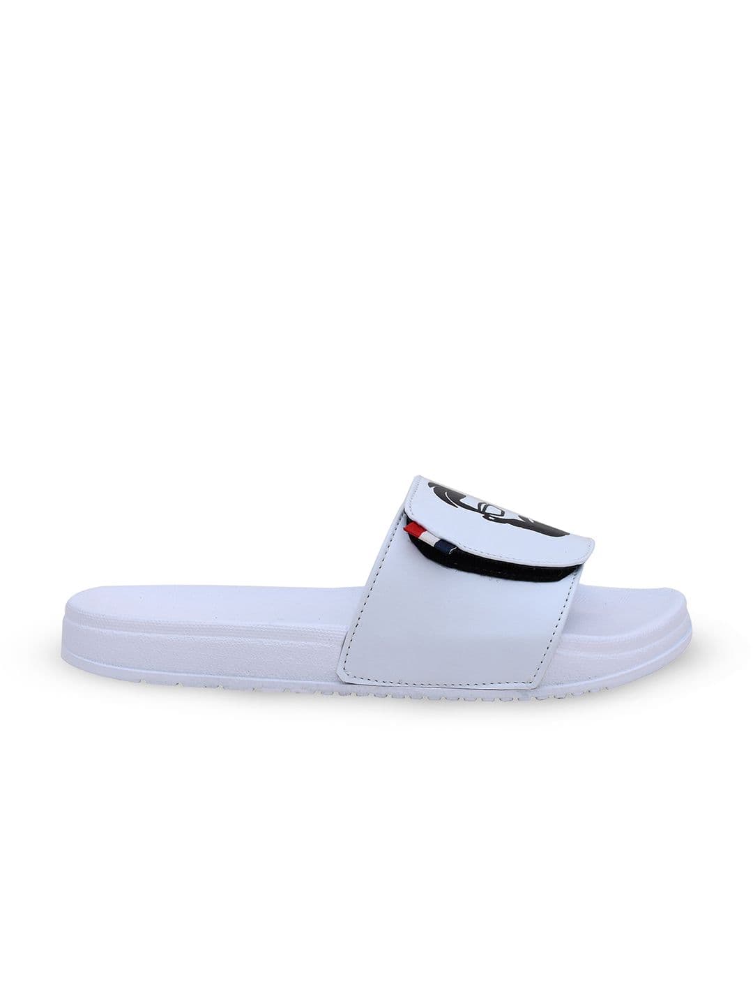 PERY PAO Stylish Graphic Printed Cushioned Footbed Sliders thumbnail 4