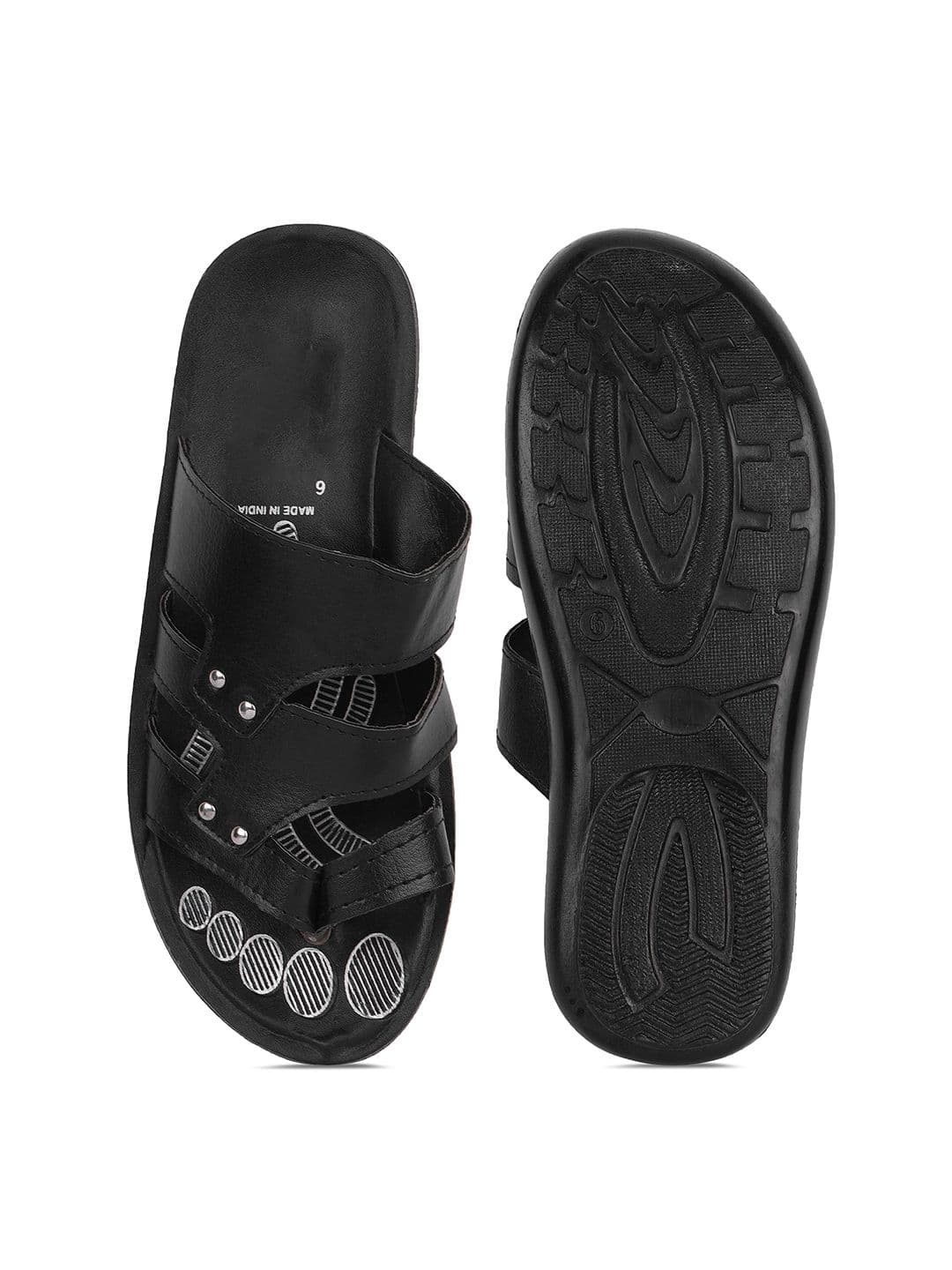 PENNEN Men Set Of 2 Anti-Skid Thong Flip-Flops thumbnail 4
