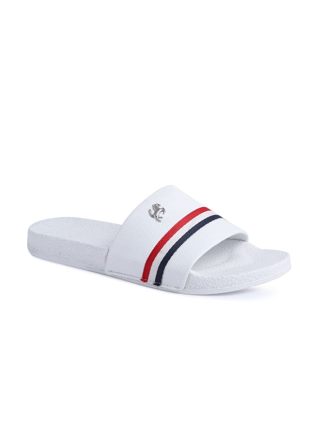 PERY PAO Striped Cushioned Footbed Sliders thumbnail 3