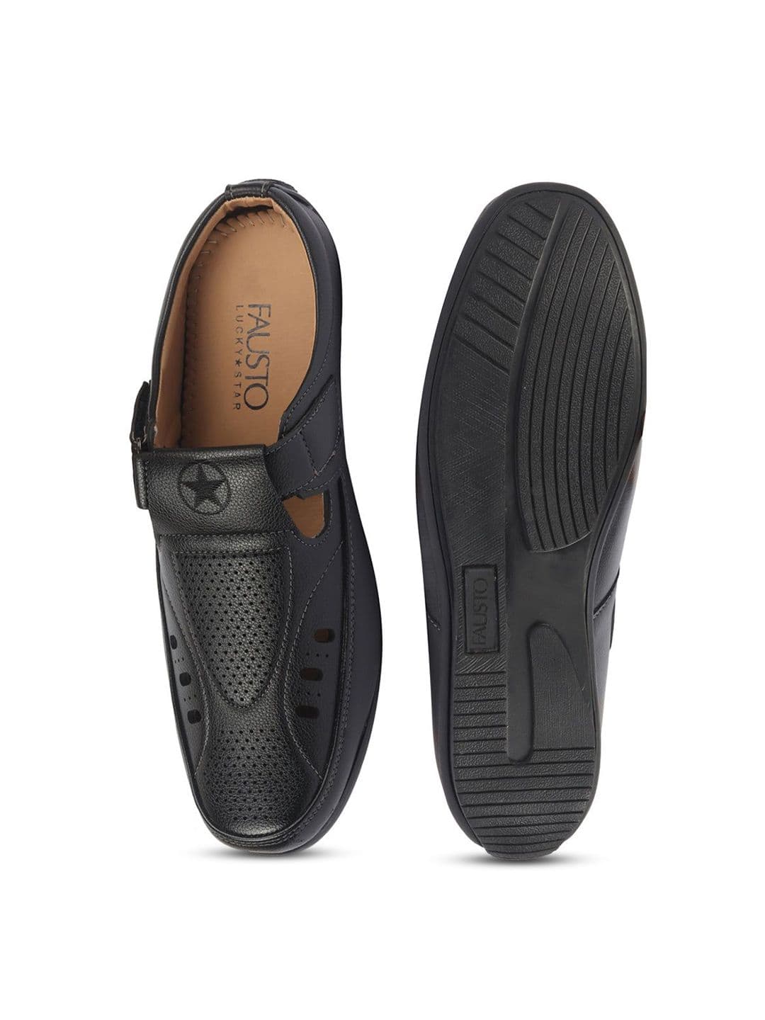 FAUSTO Men PU Shoe-Style Sandals thumbnail 3