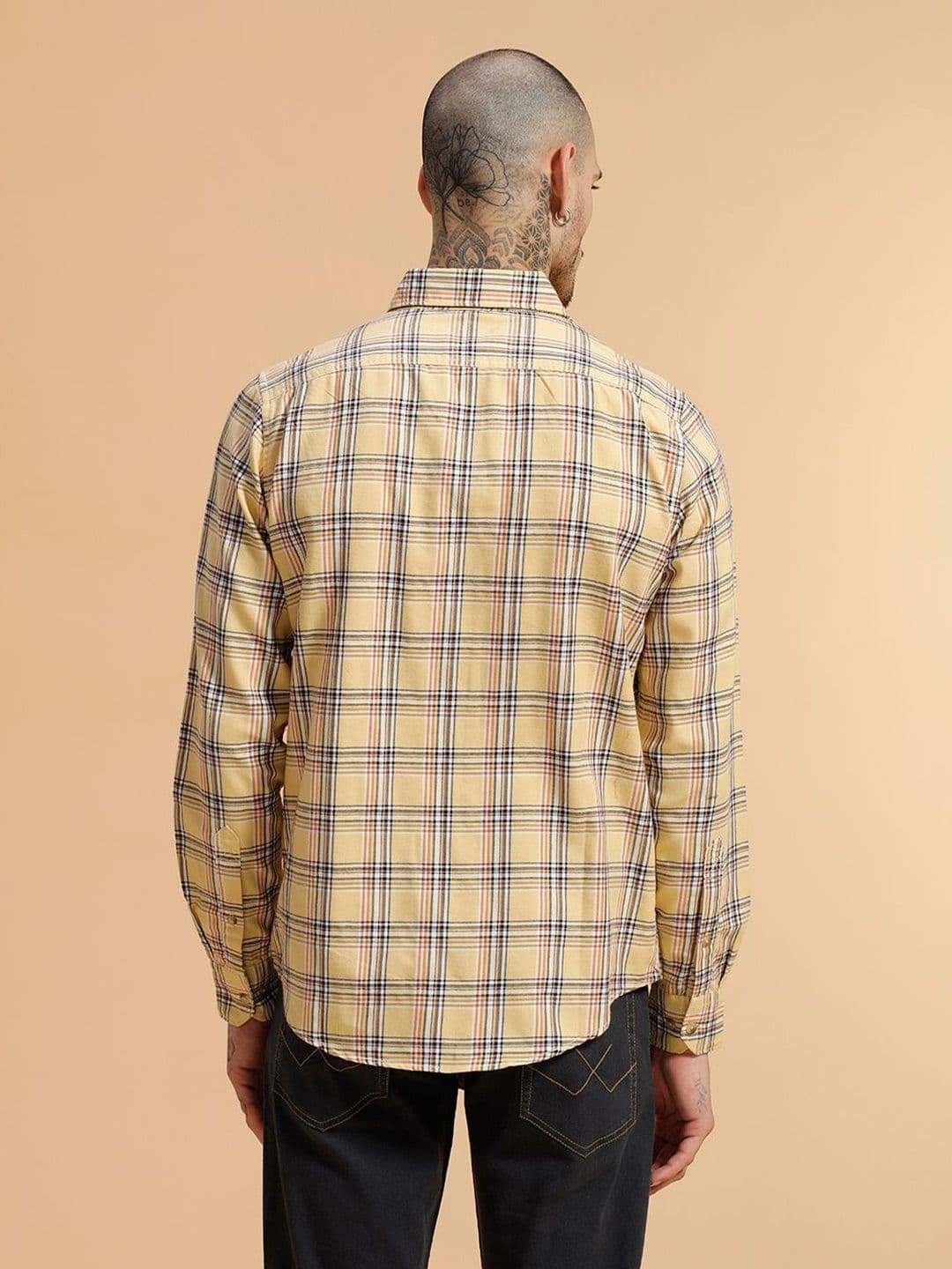 WROGN Comfort Tartan Checks Checked Casual Shirt thumbnail 3