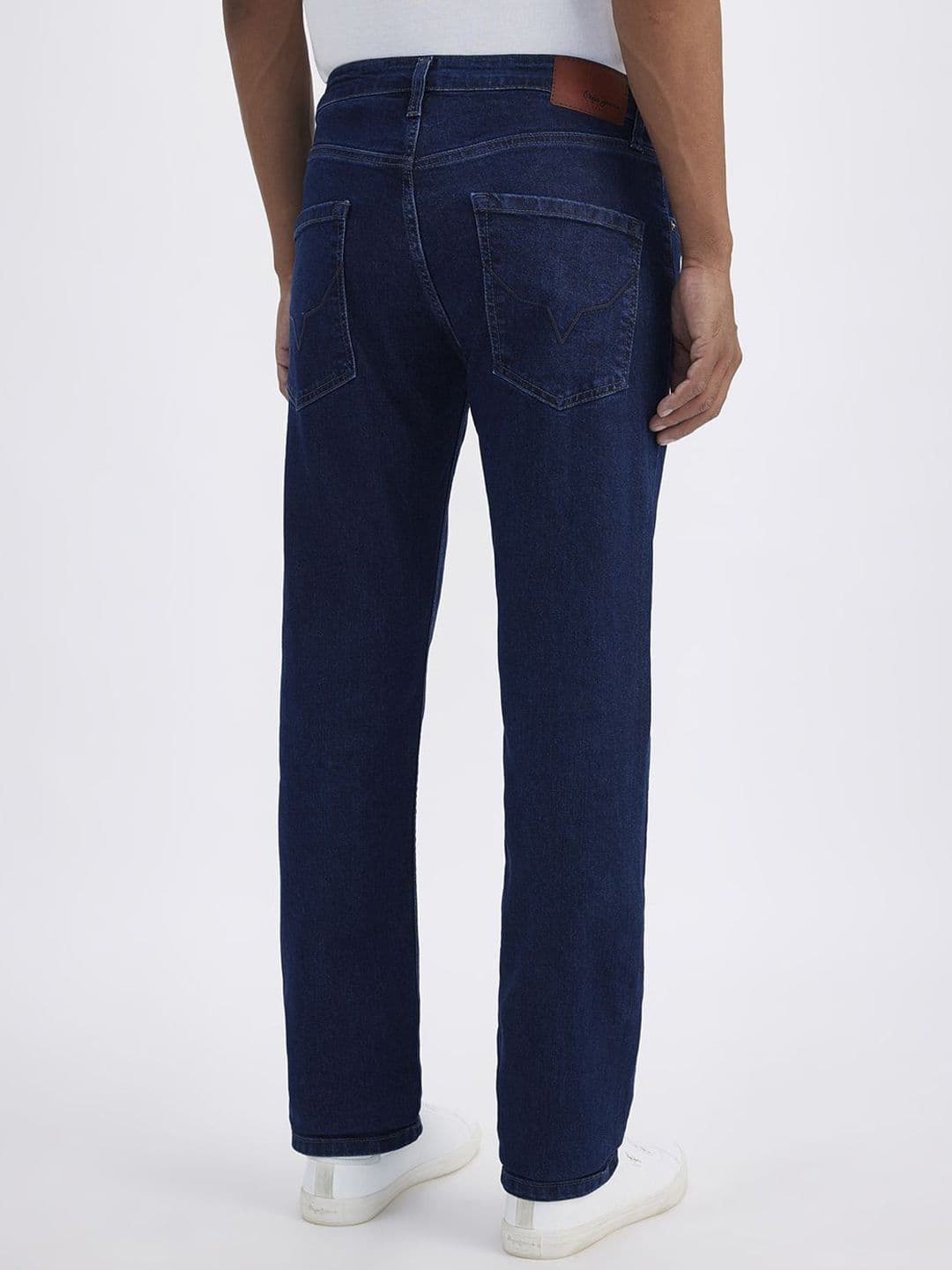 Pepe Jeans Men Straight Fit Mid-Rise Stretchable Jeans thumbnail 5