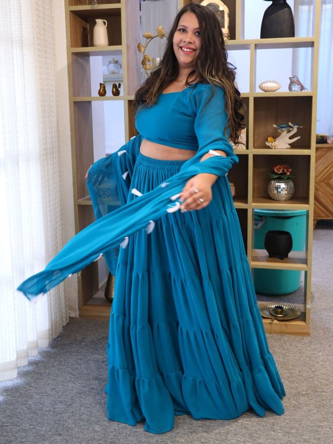 Swadeshi Shringaar Women  Lehenga Choli thumbnail 3