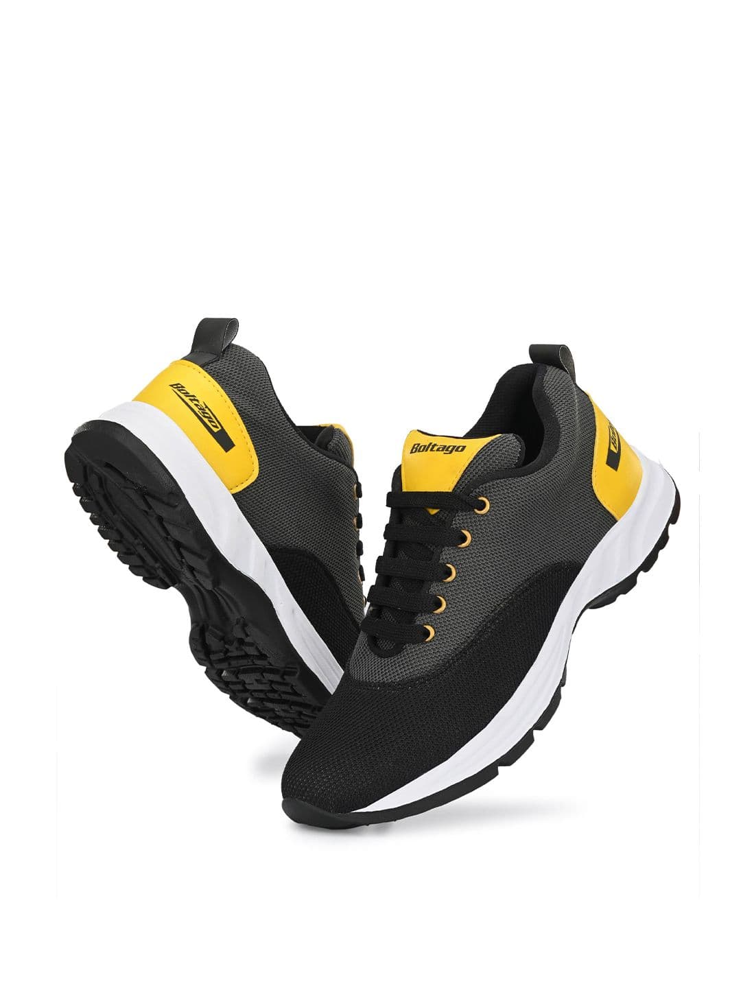 BOLTAGO Men Mesh Running Non-Marking Shoes - view 1