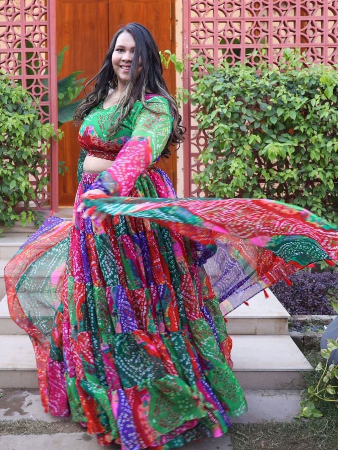 Swadeshi Shringaar Women Lehenga Choli thumbnail 3