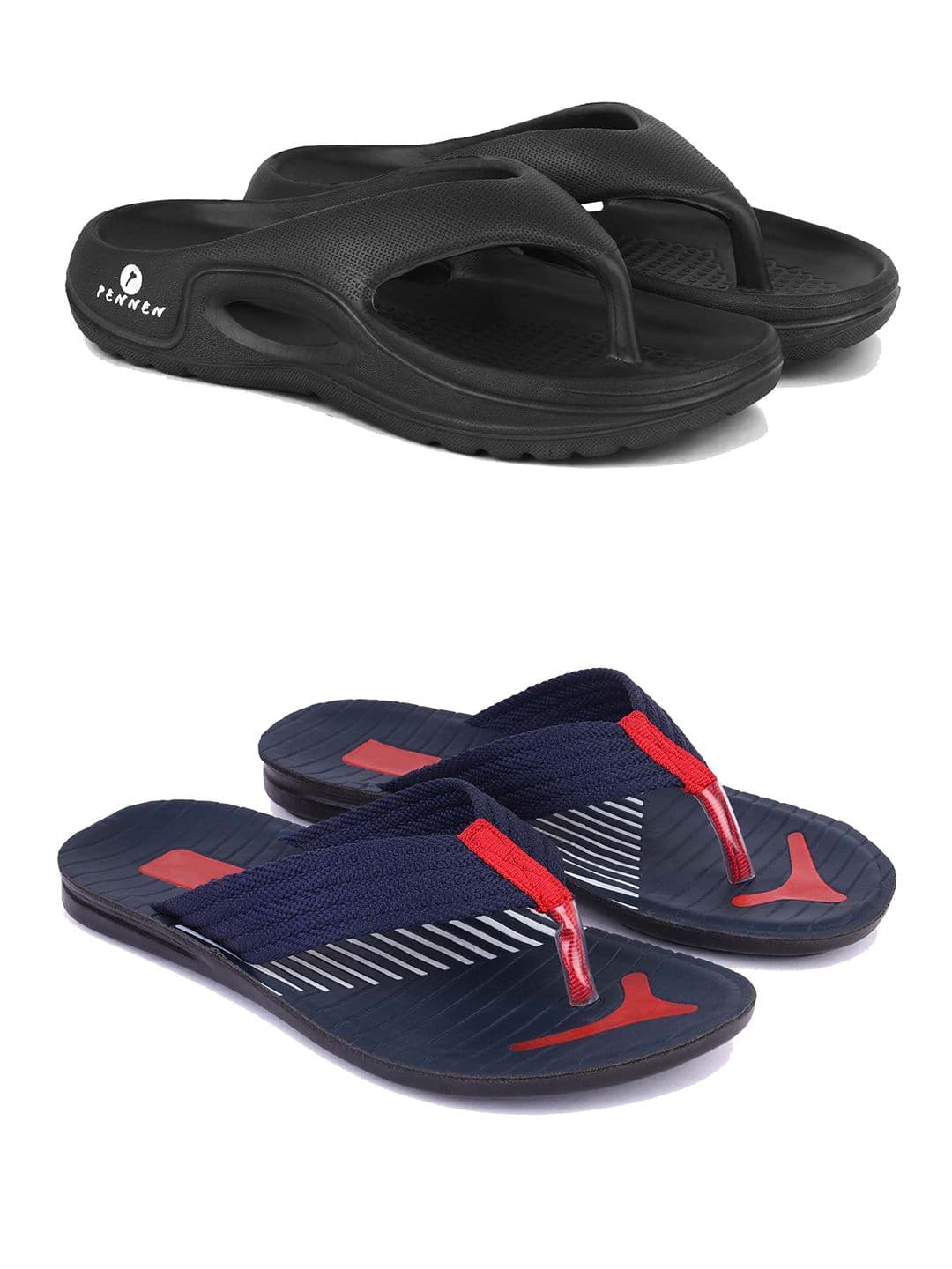 PENNEN Pack Of 2 Thong Flip-Flops - view 1