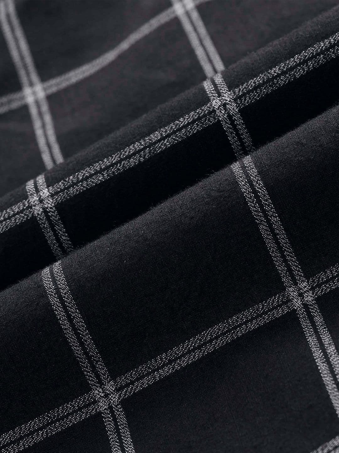 Flying Machine Men Slim Fit Checked Casual Shirt thumbnail 2