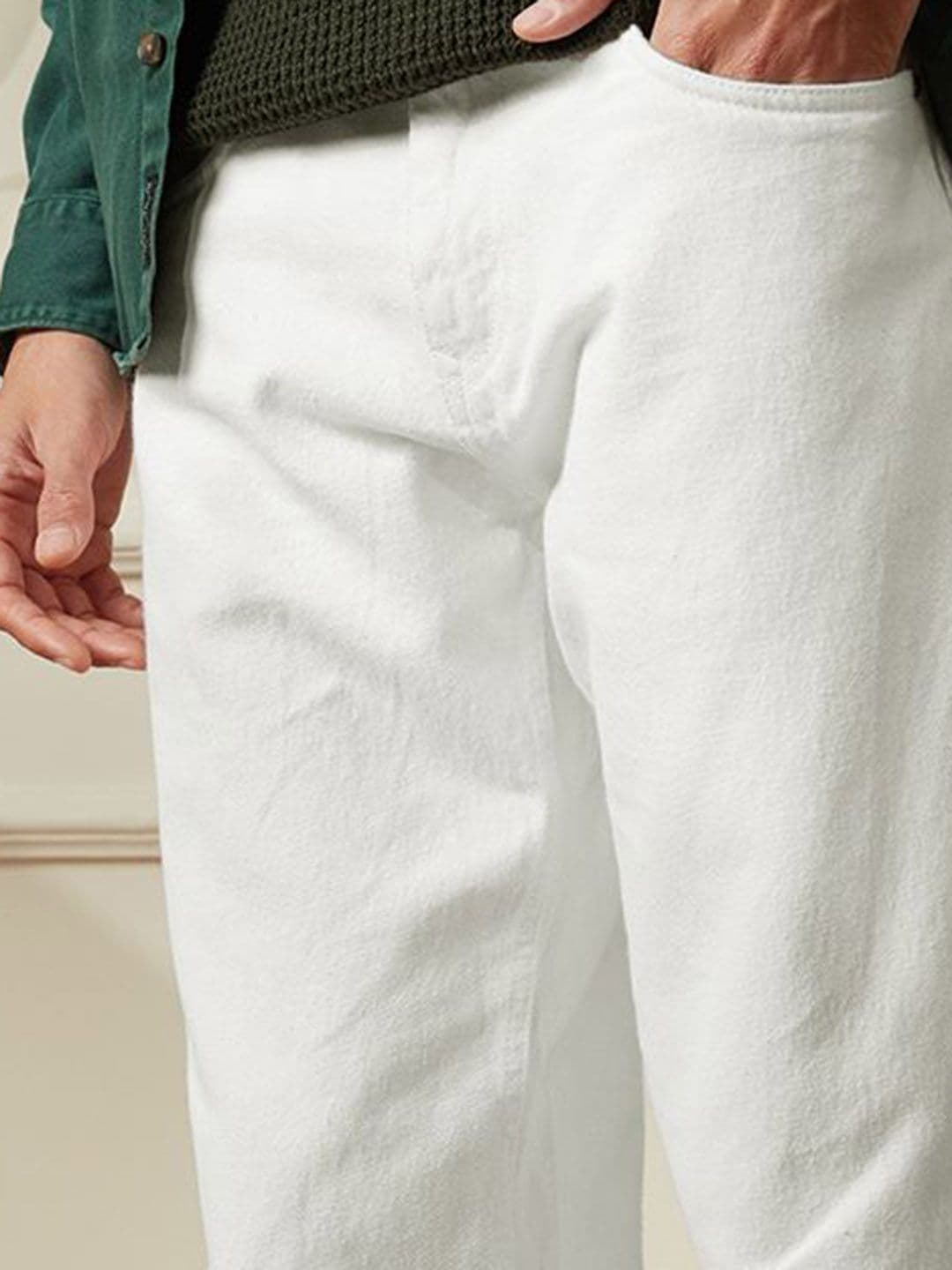 WROGN Men Comfort Relaxed Fit Mid-Rise Jeans thumbnail 2
