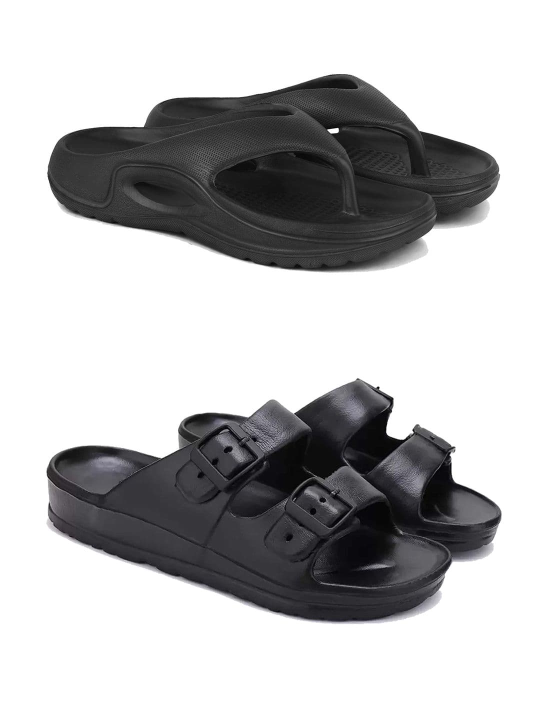 PENNEN Pack Of 2 Sliders & Thong Flip-Flops - view 1