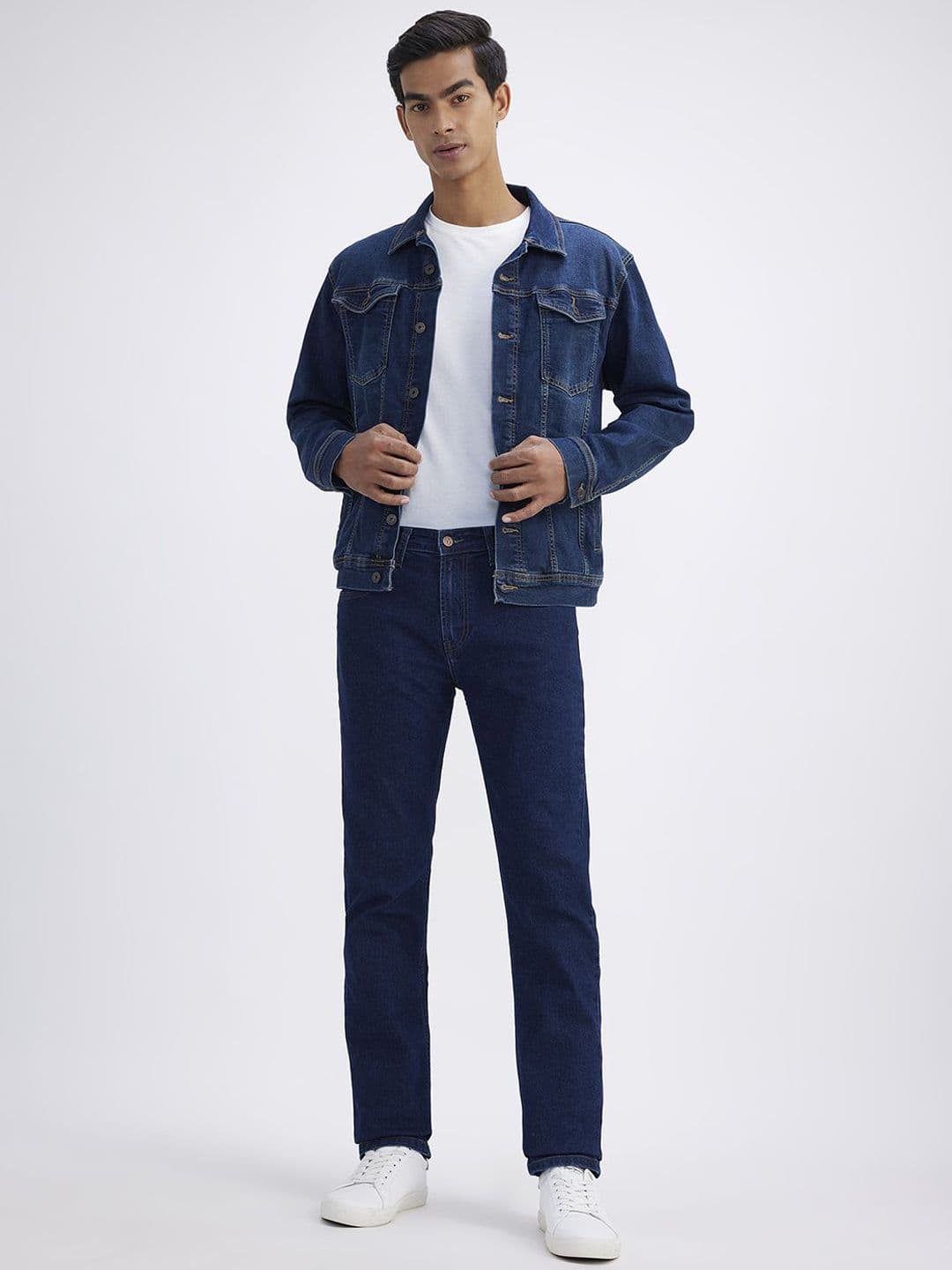 Pepe Jeans Men Straight Fit Mid-Rise Stretchable Jeans thumbnail 4