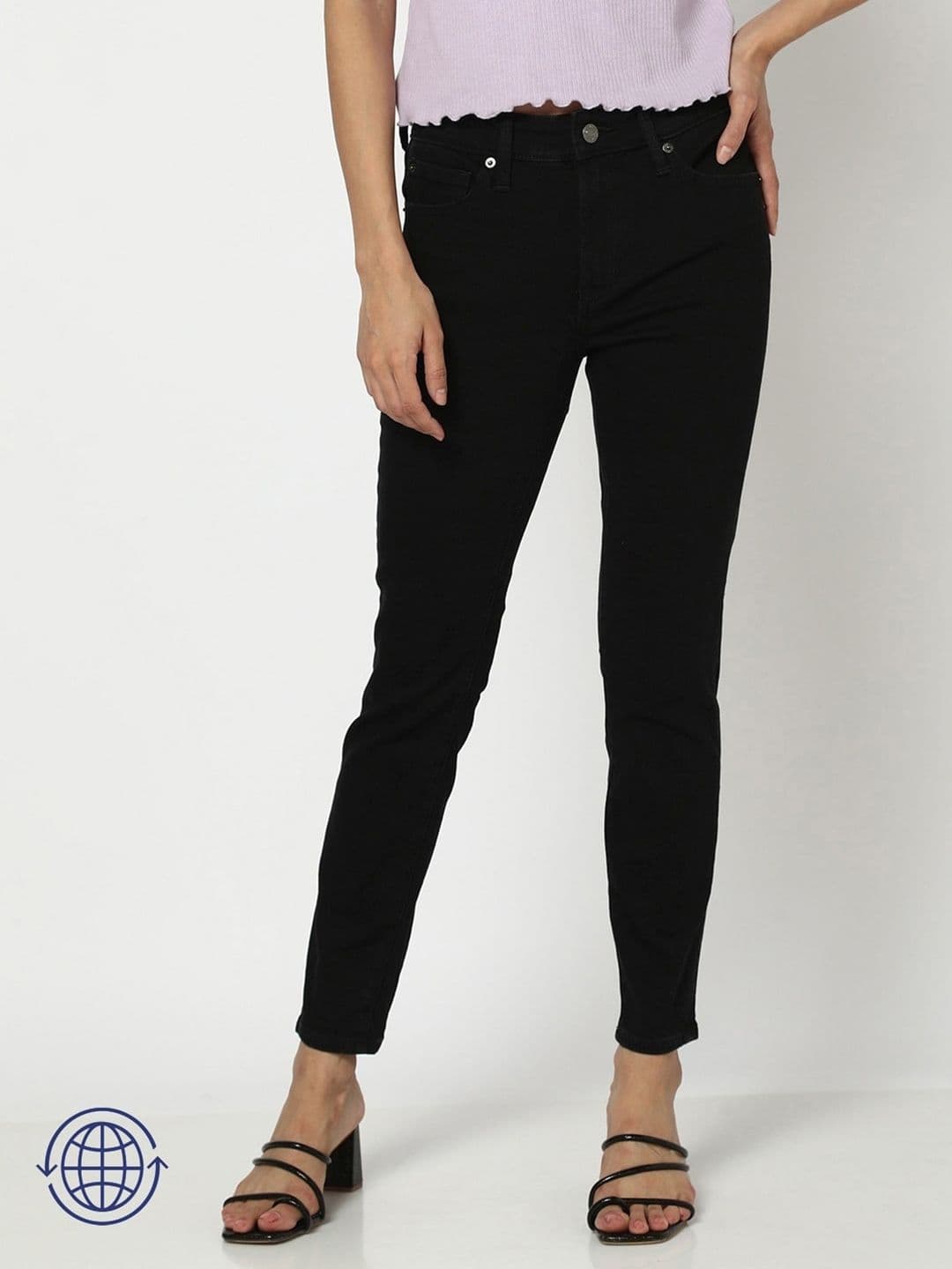 GAP Women Super Skinny Fit Stretchable Jeans - view 1