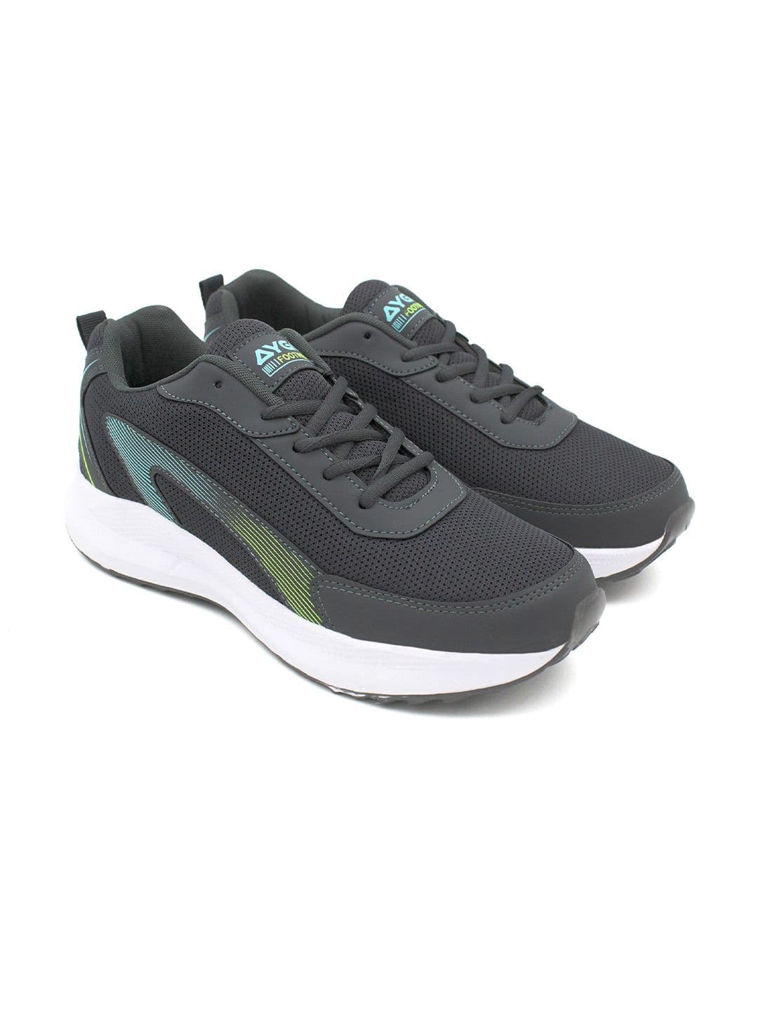AYGO Men Mesh Running Non-Marking Shoes - view 1