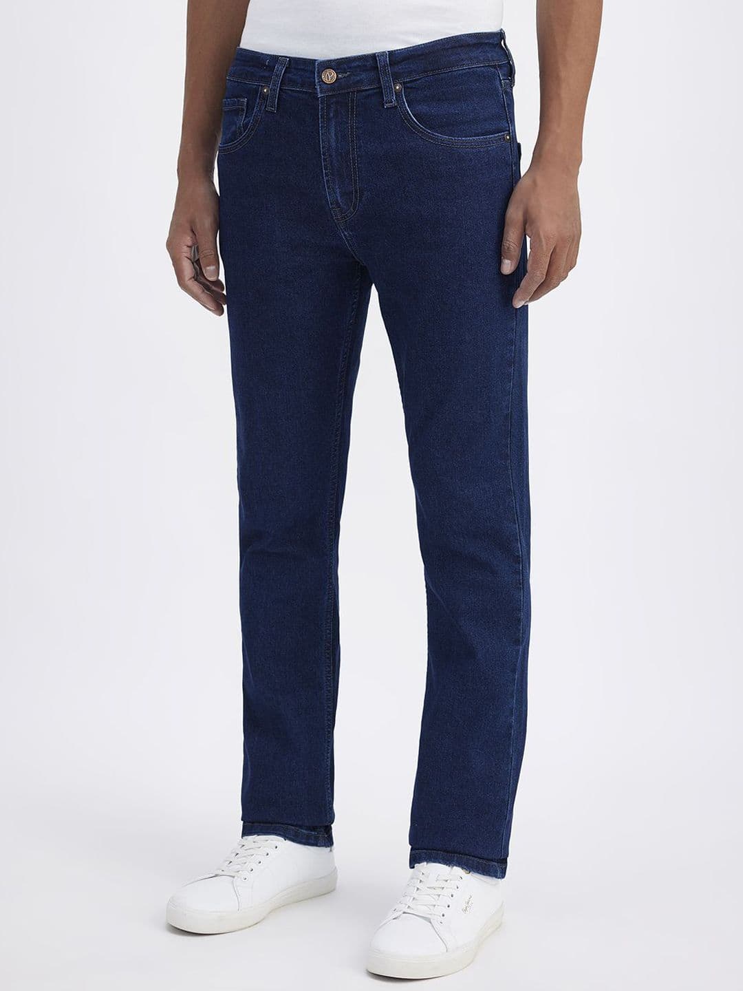 Pepe Jeans Men Straight Fit Mid-Rise Stretchable Jeans thumbnail 2