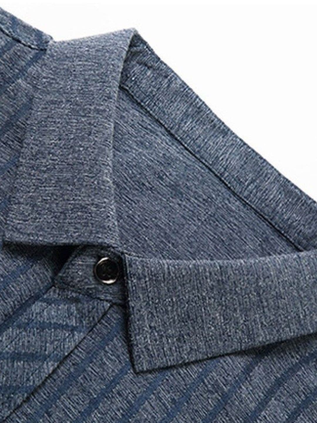 StyleCast x Revolte Men Vertical Striped Spread Collar Cotton Casual Shirt thumbnail 2