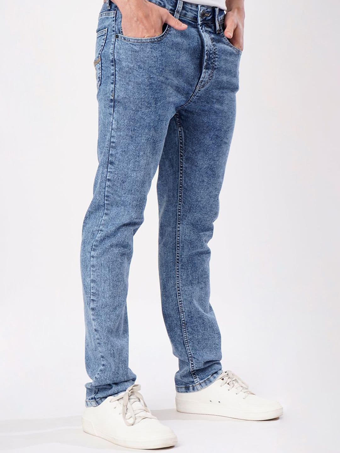 The Roadster Lifestyle Co Stretchable Slim-Fit Jeans thumbnail 3