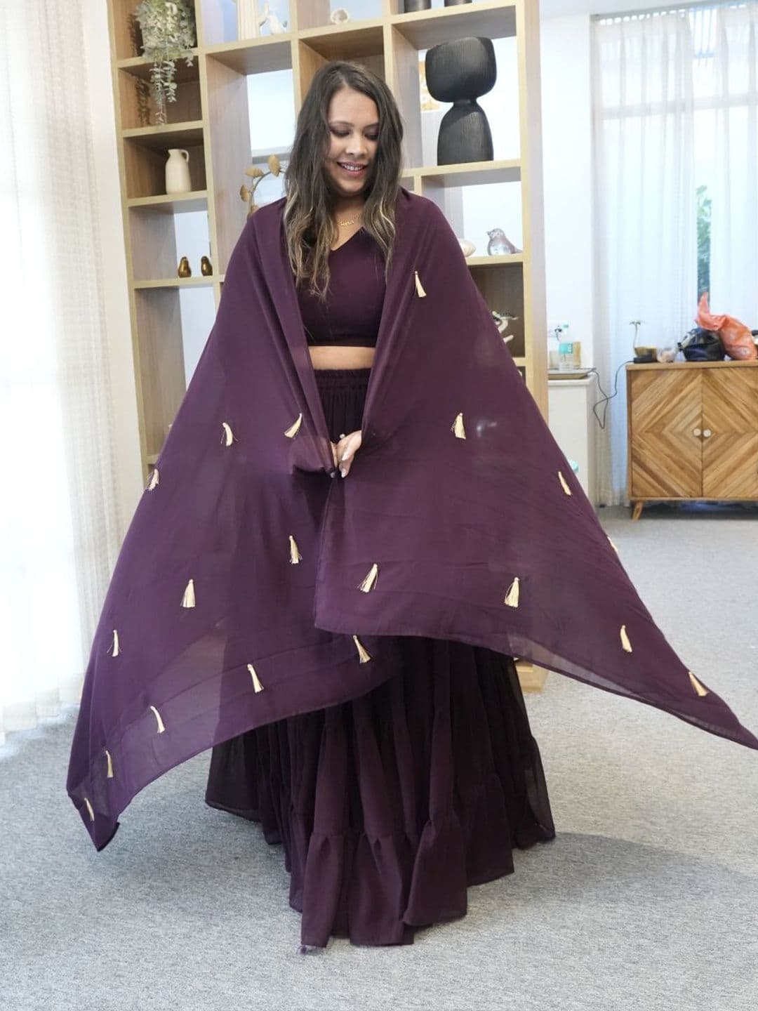 Swadeshi Shringaar Women Lehenga Choli thumbnail 6
