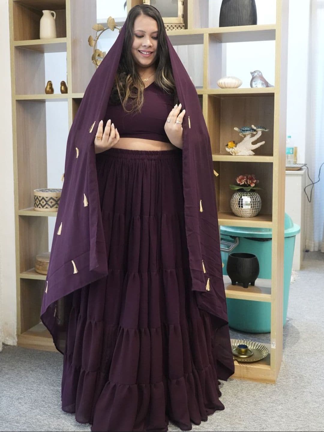 Swadeshi Shringaar Women Lehenga Choli - view 1