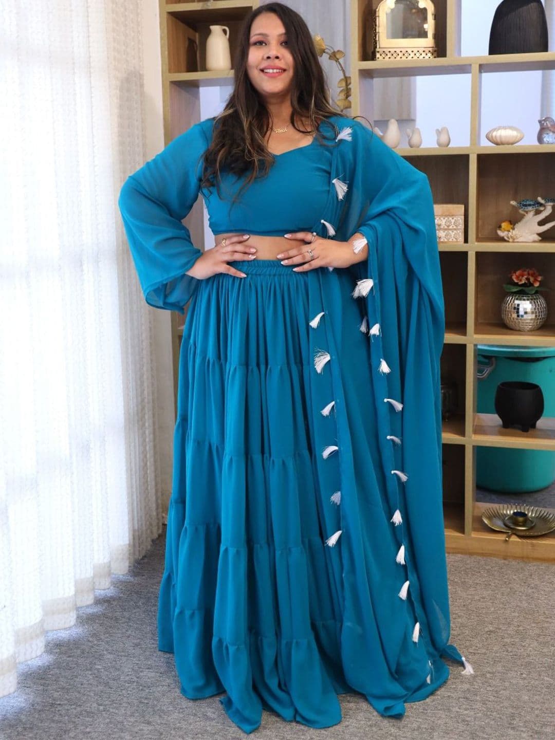 Swadeshi Shringaar Women  Lehenga Choli - view 1