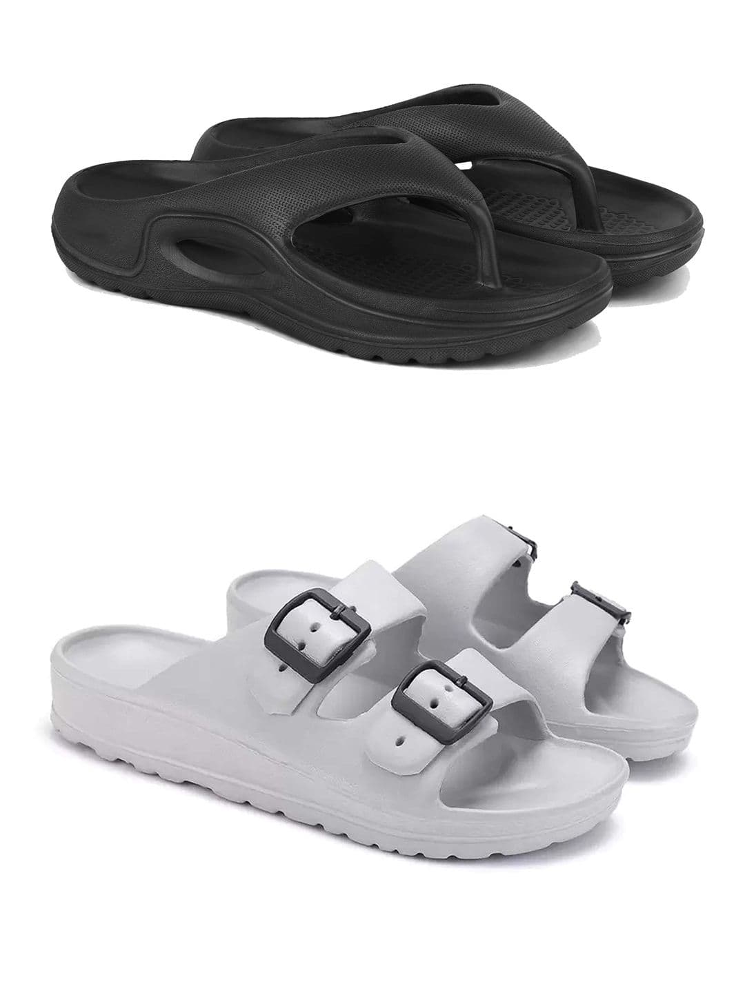 PENNEN Men Pack Of 2 Sliders & Thong Flip-Flops - view 1