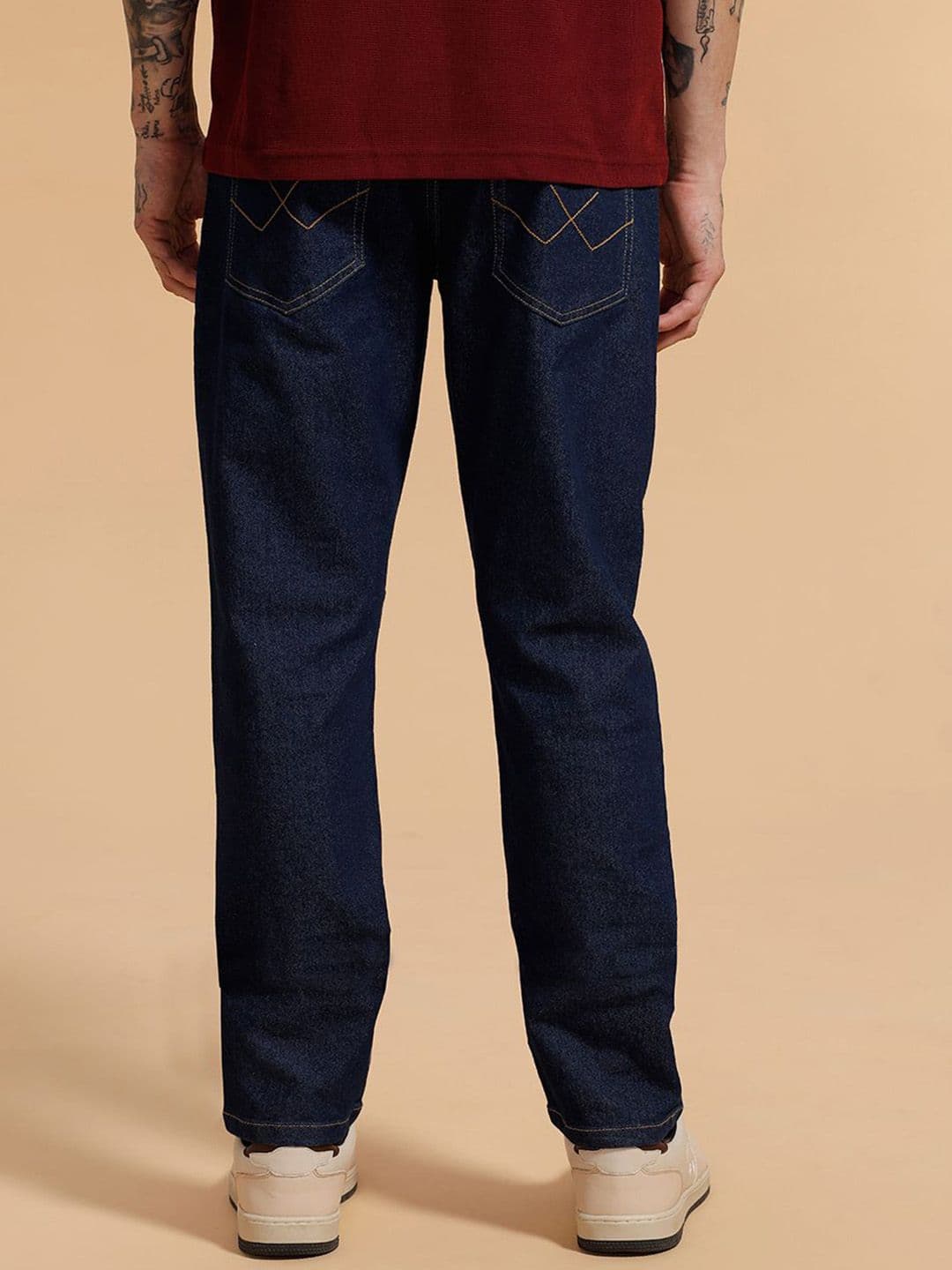 WROGN Men Comfort Slim Fit Mid-Rise Jeans thumbnail 4