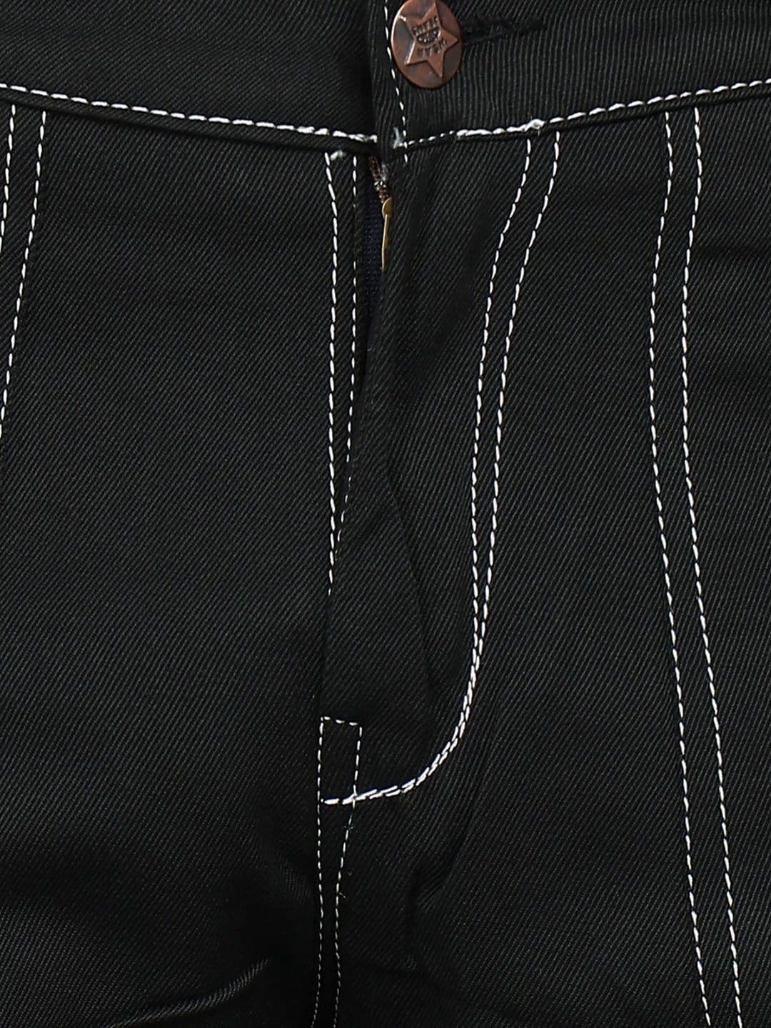 SZN Men Classic Straight Fit Mid-Rise Stretchable Jeans thumbnail 4