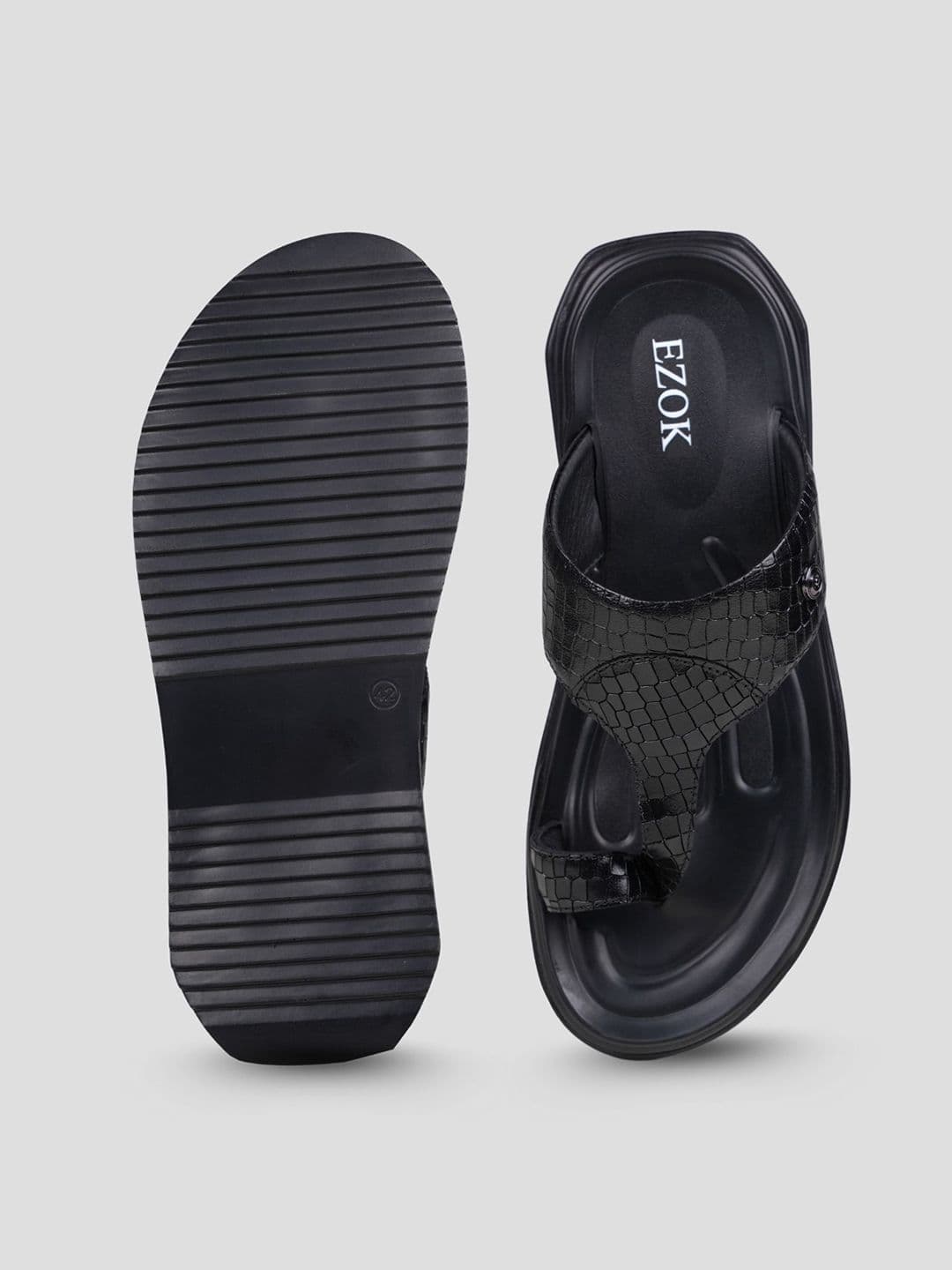 EZOK Men Leather Comfort Sandals thumbnail 6