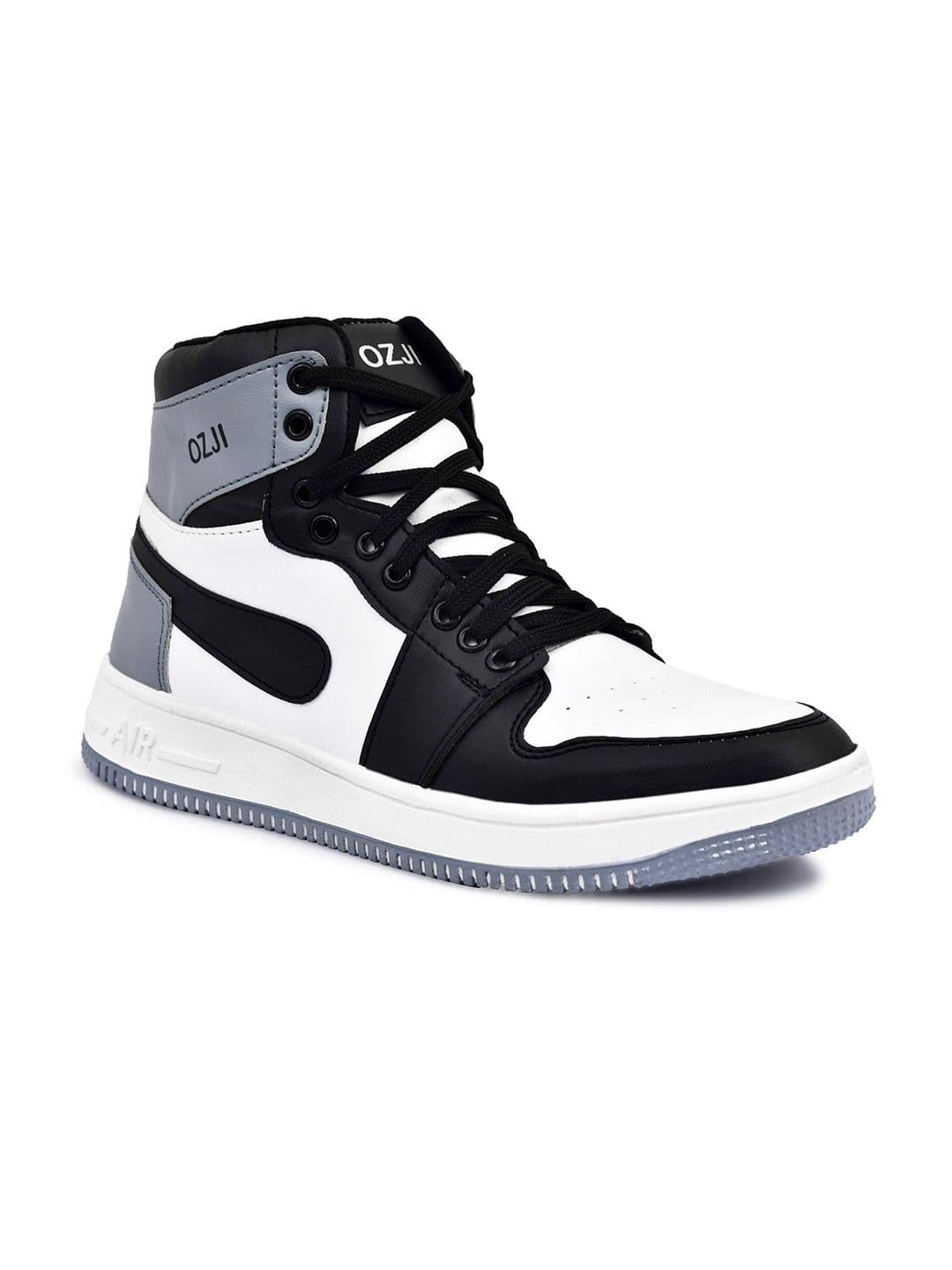 OZJI Men High-Top Basketball Non-Marking Basketball Sports Shoes thumbnail 5