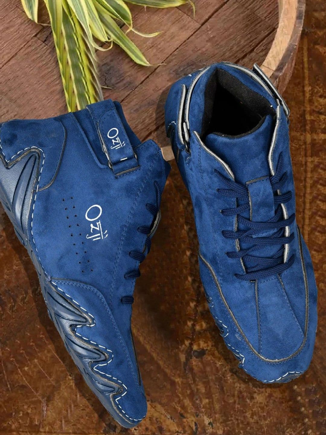 OZJI Enthusiasts Men High-Top Basketball Non-Marking Shoes - view 1