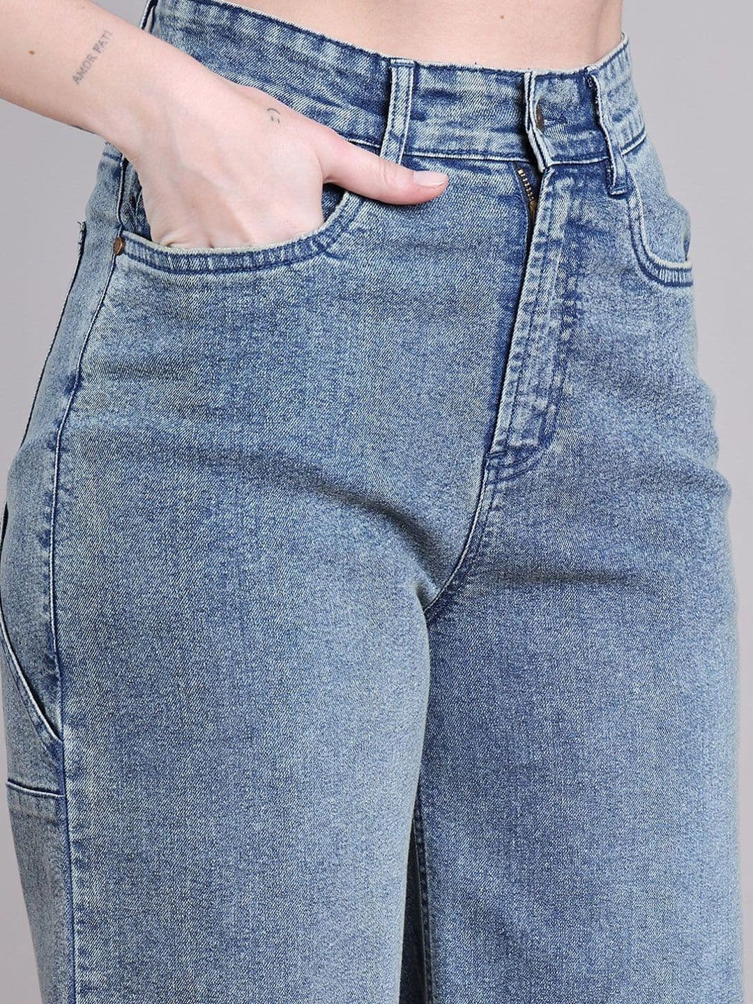 PUELLA Women Straight Fit High-Rise Stretchable Jeans thumbnail 7