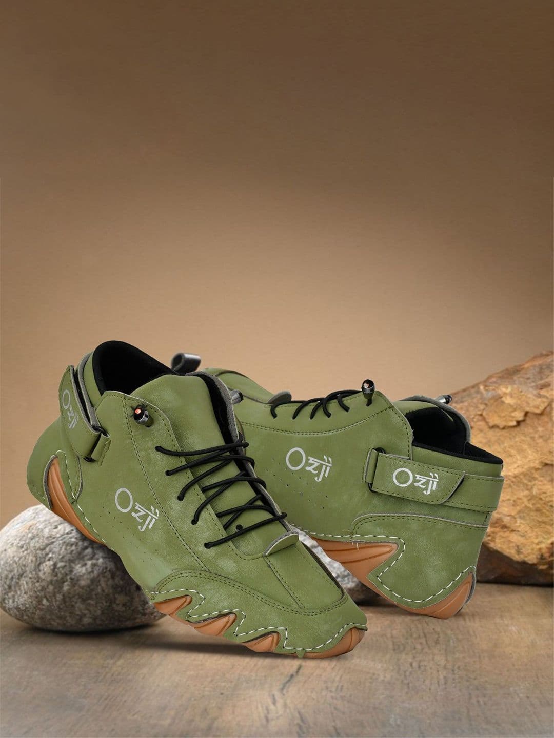OZJI Men Basketball Lace-Ups Non-Marking Shoes - view 1