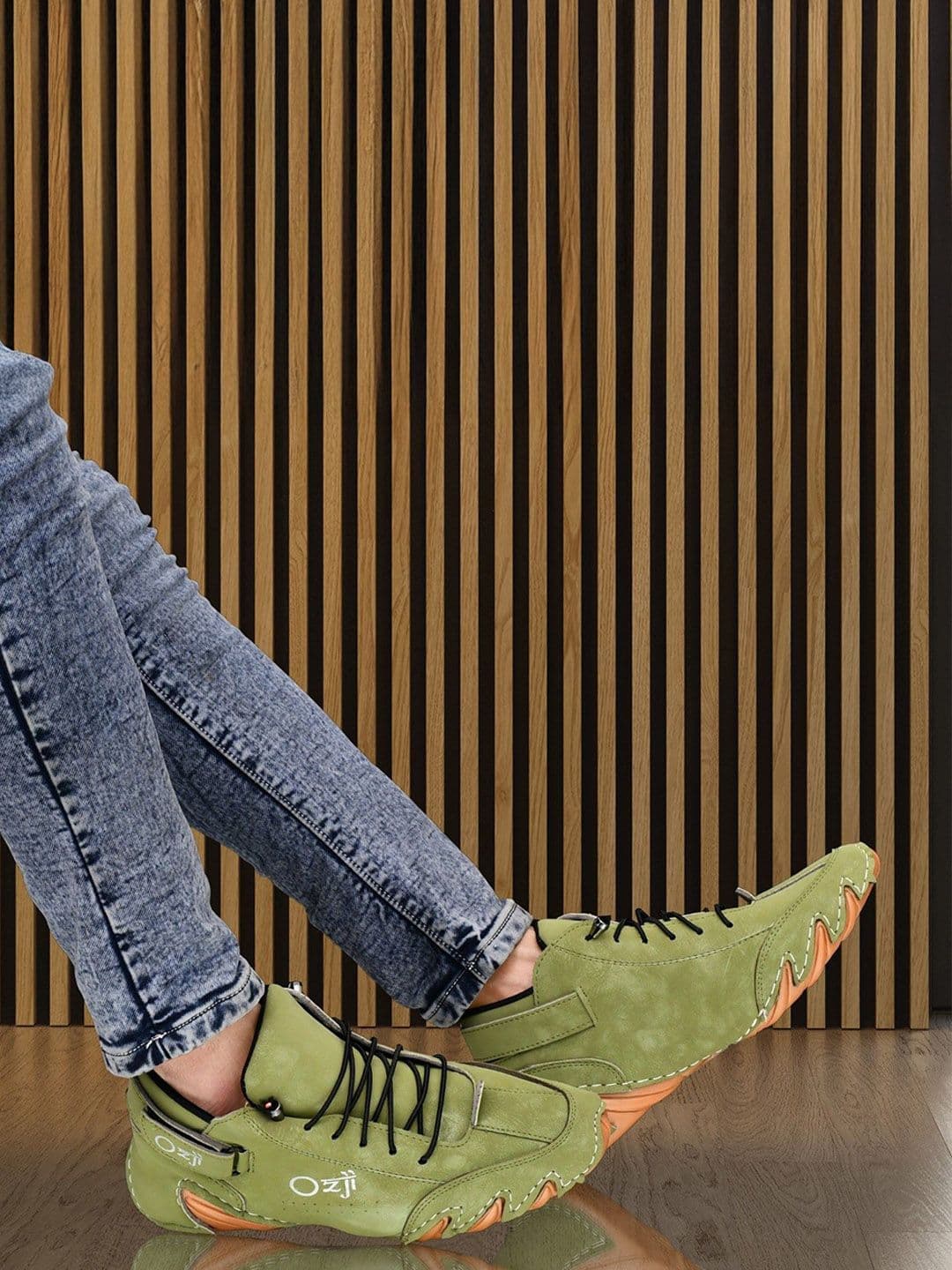 OZJI Men Basketball Lace-Ups Non-Marking Shoes thumbnail 5