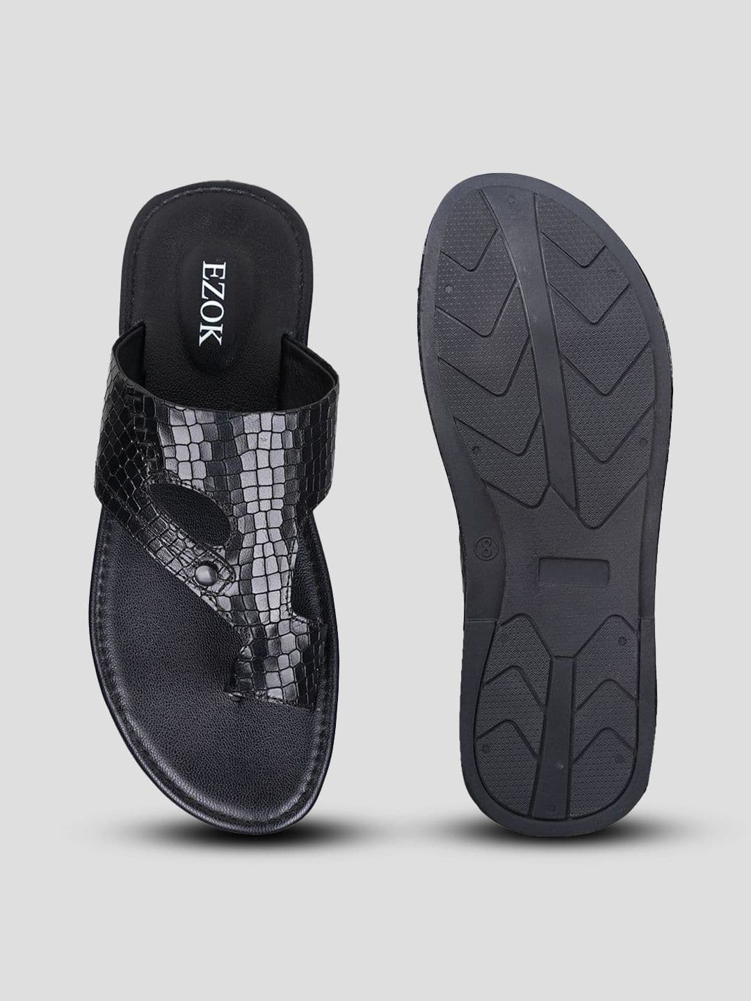 EZOK Men Leather Comfort Sandals thumbnail 6