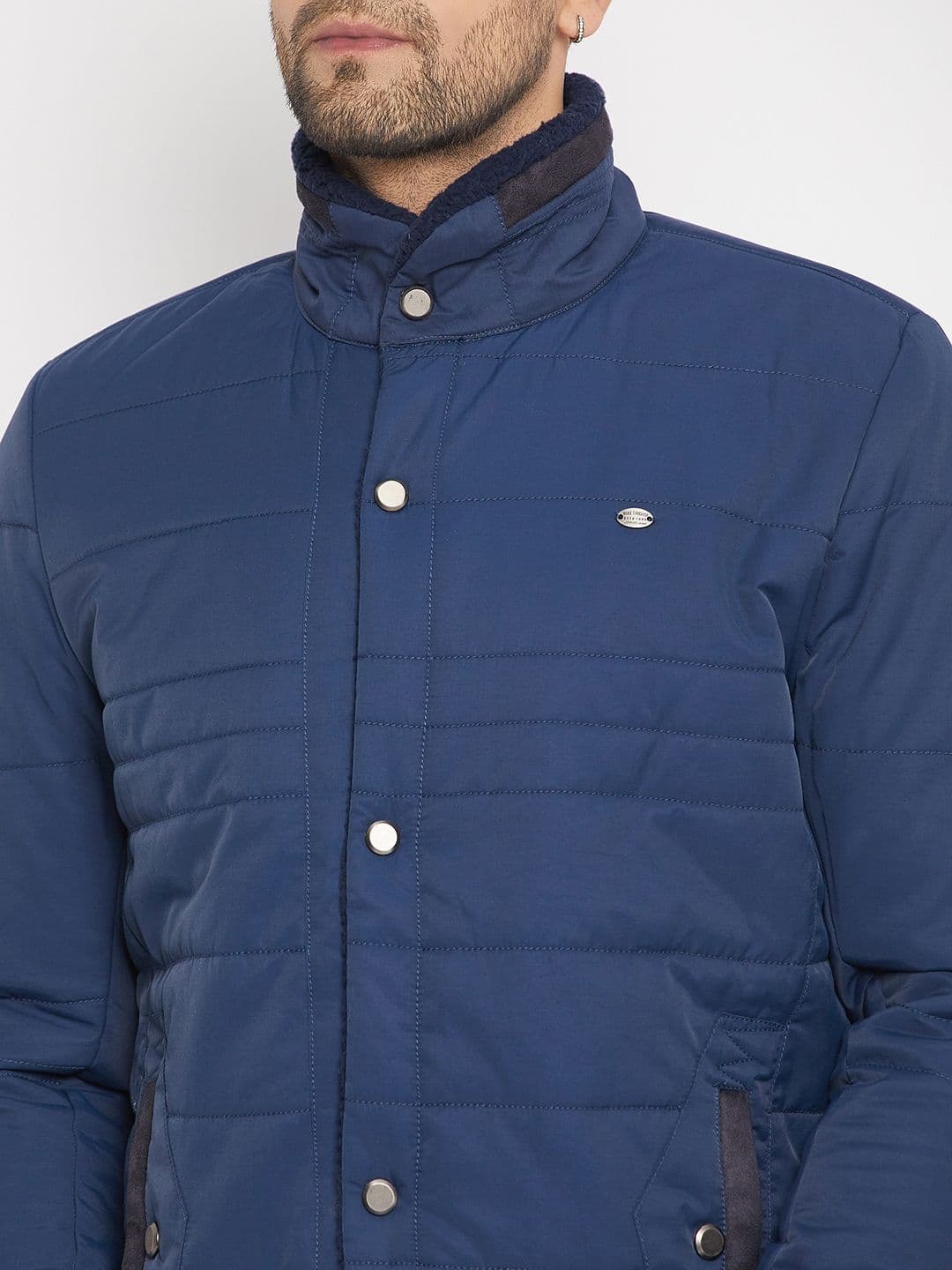 Duke Mock Collar Bomber Jacket thumbnail 2