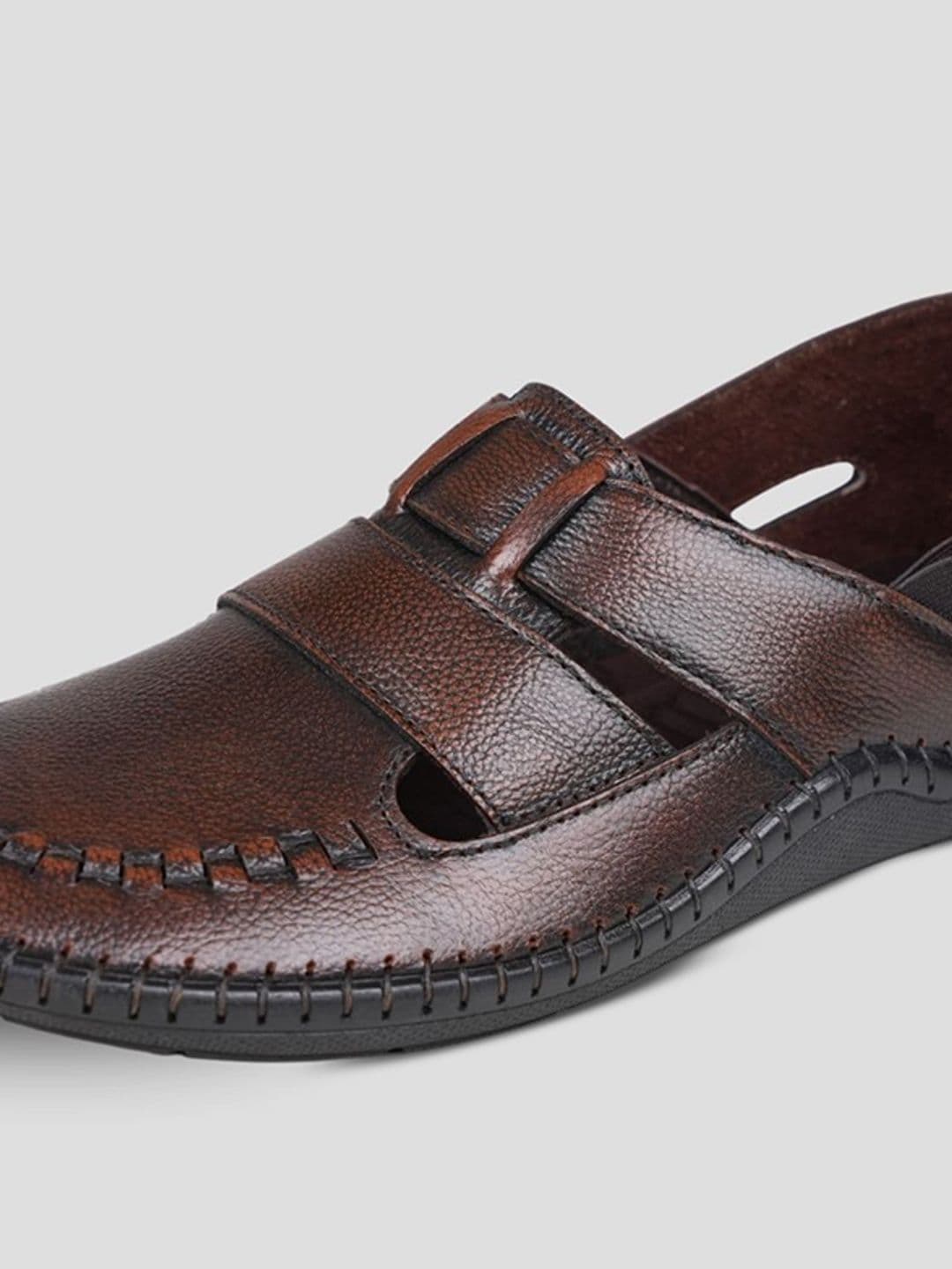 EZOK Men Leather Comfort Sandals thumbnail 6