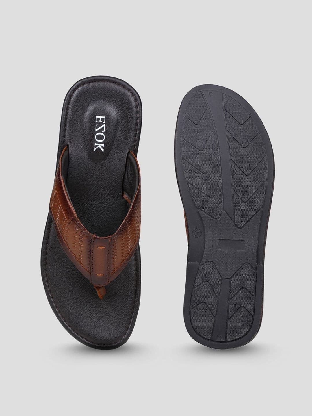EZOK Men Leather Comfort Sandals thumbnail 4