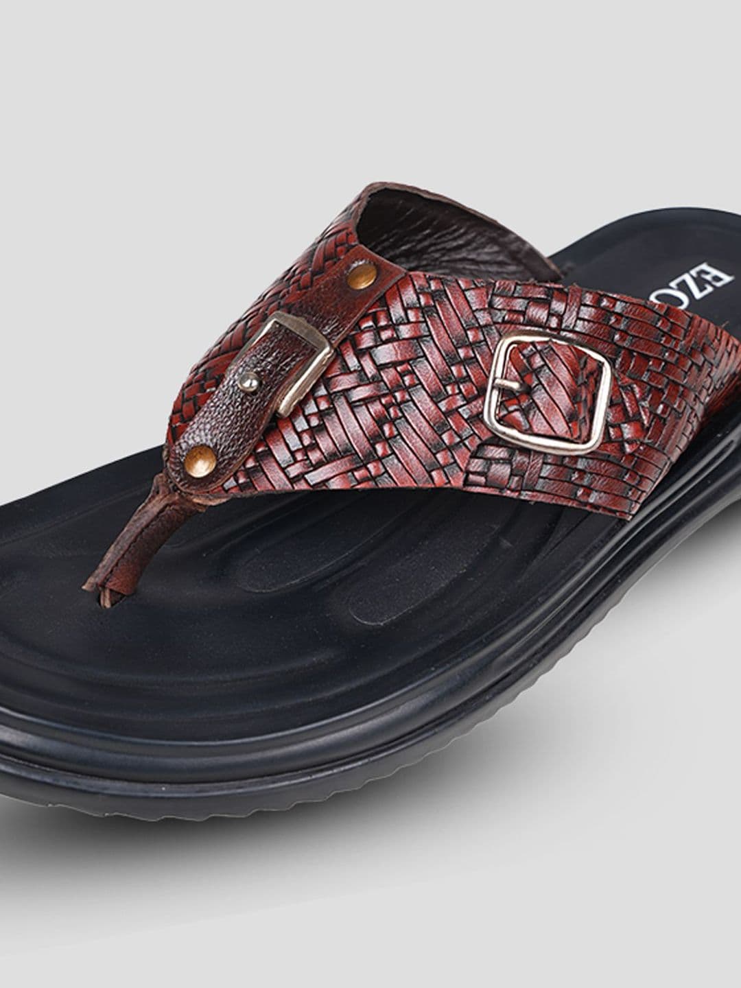 EZOK Men Leather Comfort Sandals thumbnail 6