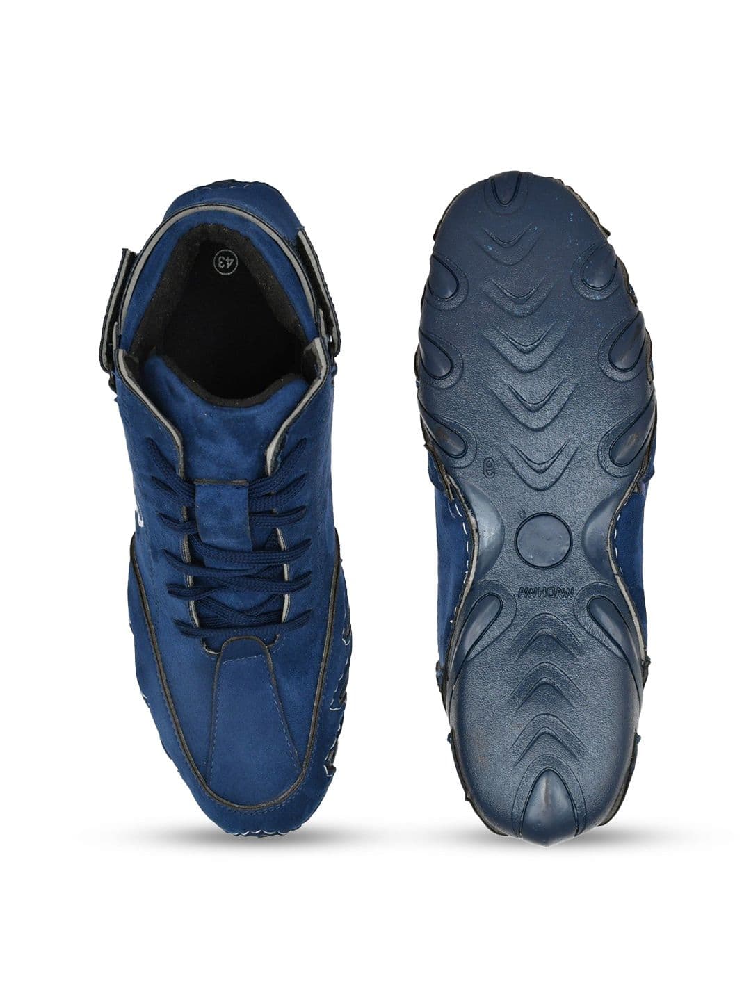 OZJI Enthusiasts Men High-Top Basketball Non-Marking Shoes thumbnail 4