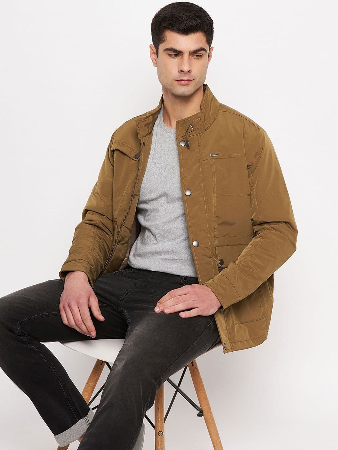 Duke Stand Collar Padded Jacket thumbnail 2