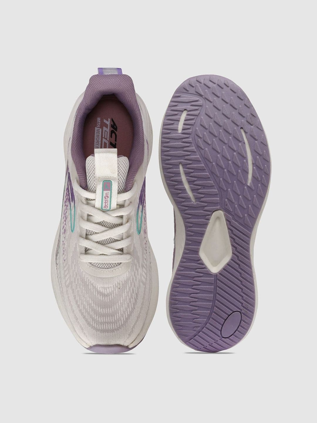 Action Women Mesh Running Non-Marking Lace Ups Shoes thumbnail 2