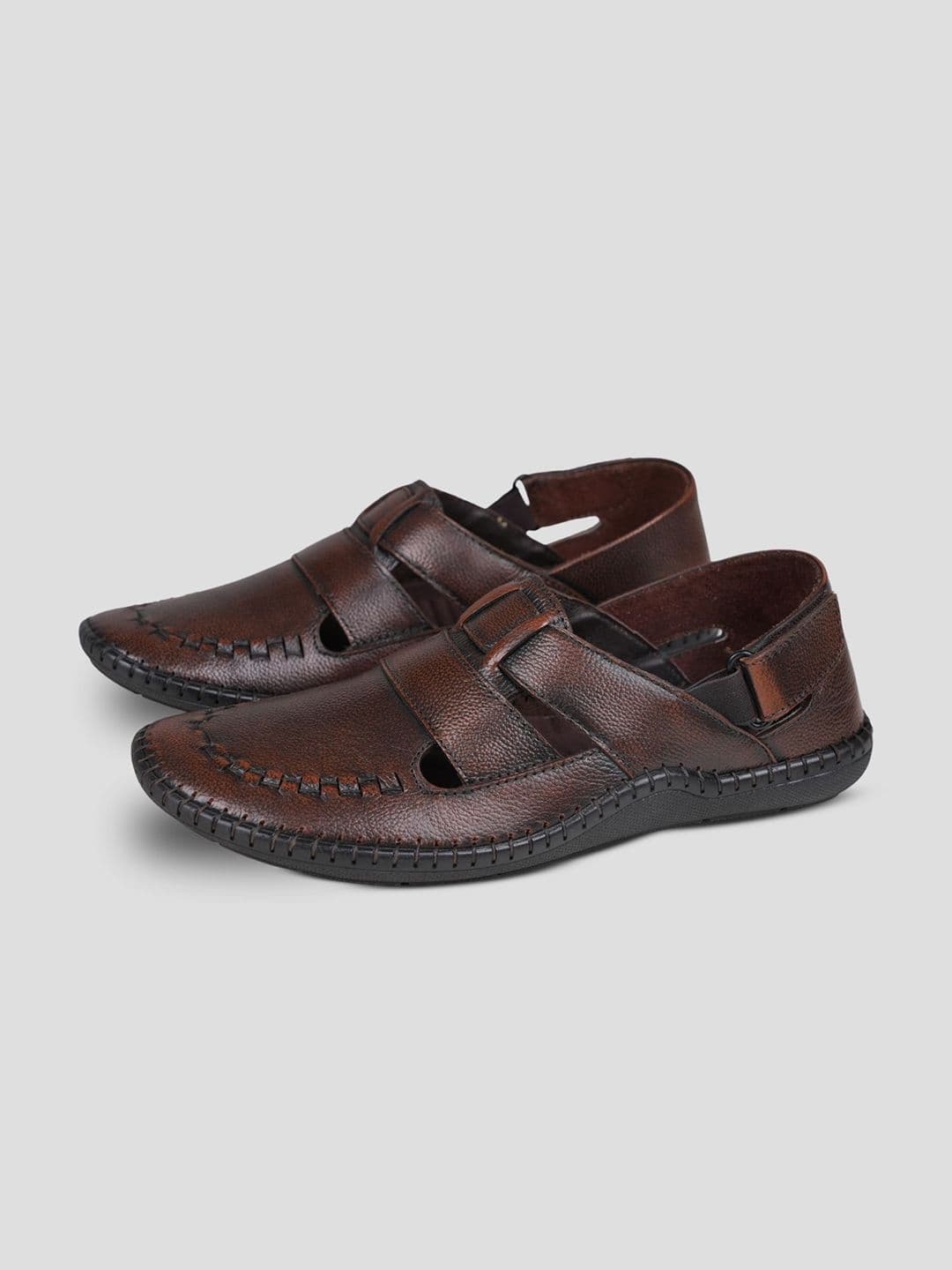 EZOK Men Leather Comfort Sandals thumbnail 5