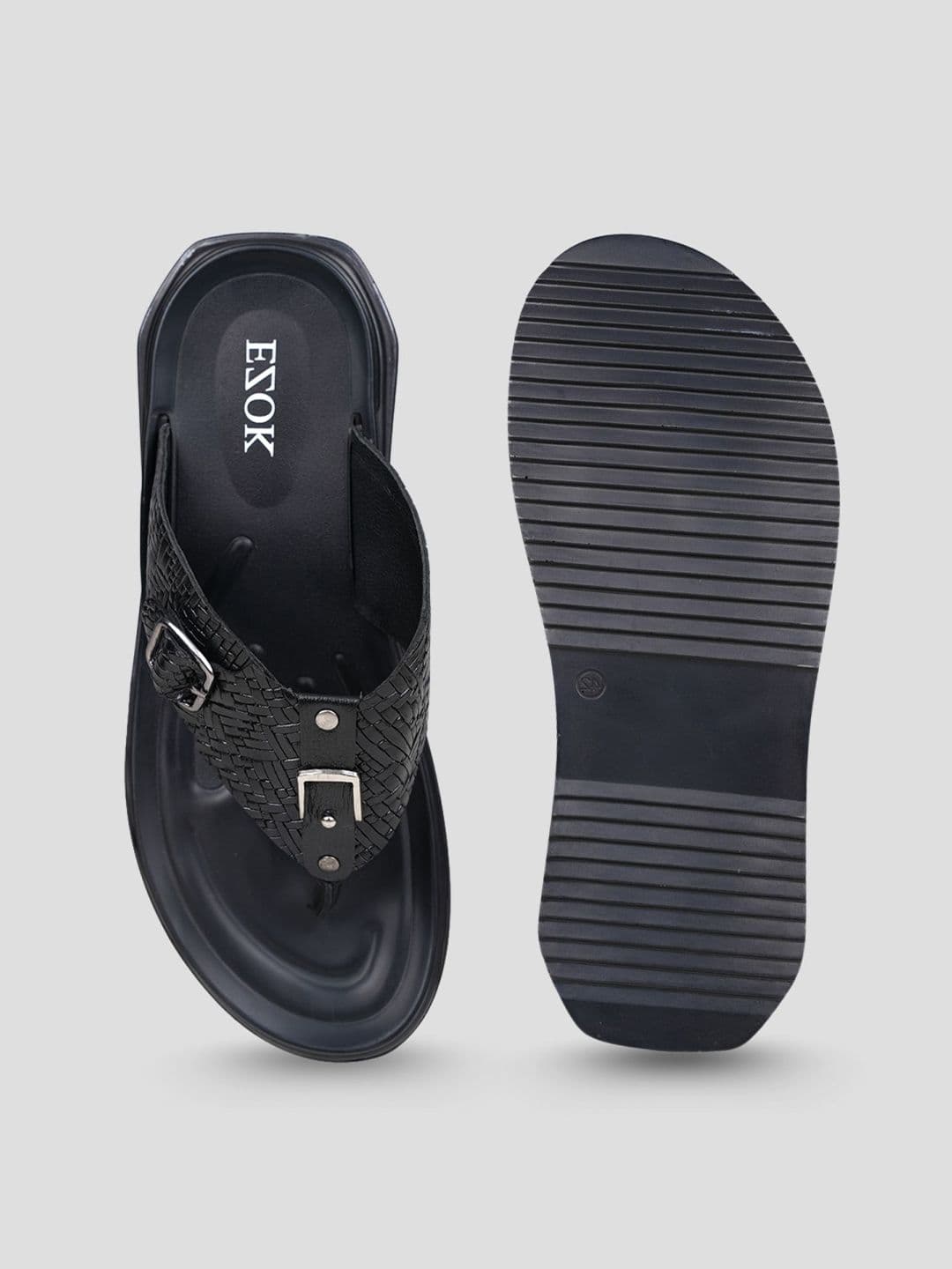 EZOK Men Leather Comfort Sandals thumbnail 3