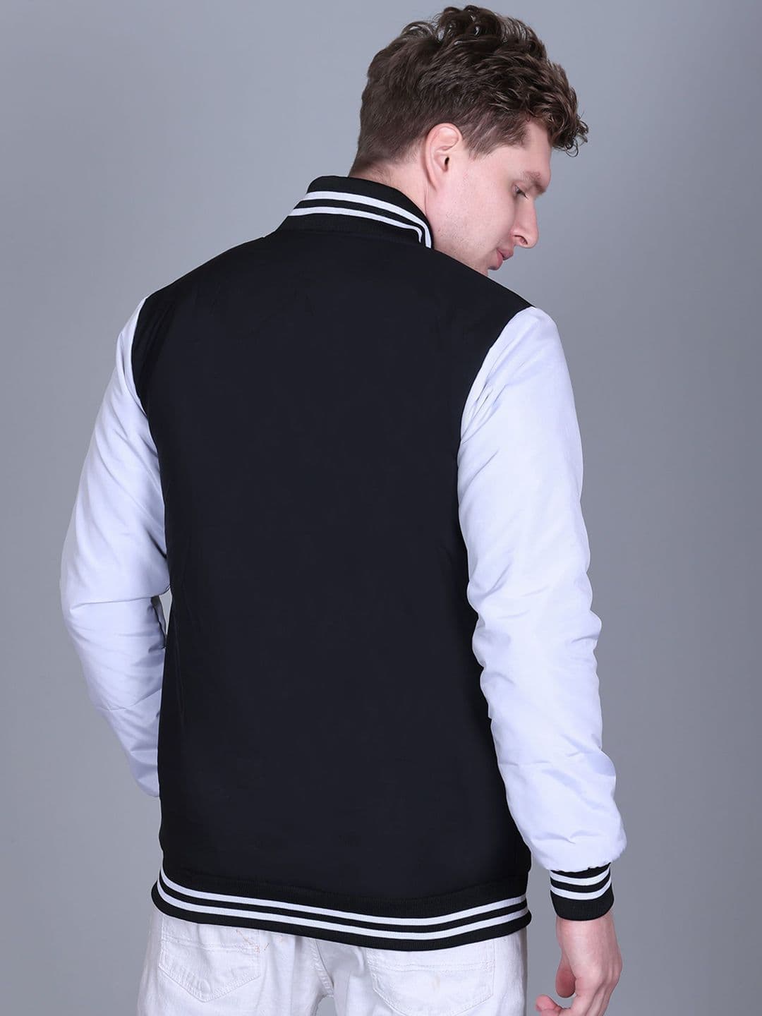 SANHOK Men Lightweight Bomber Jacket thumbnail 3