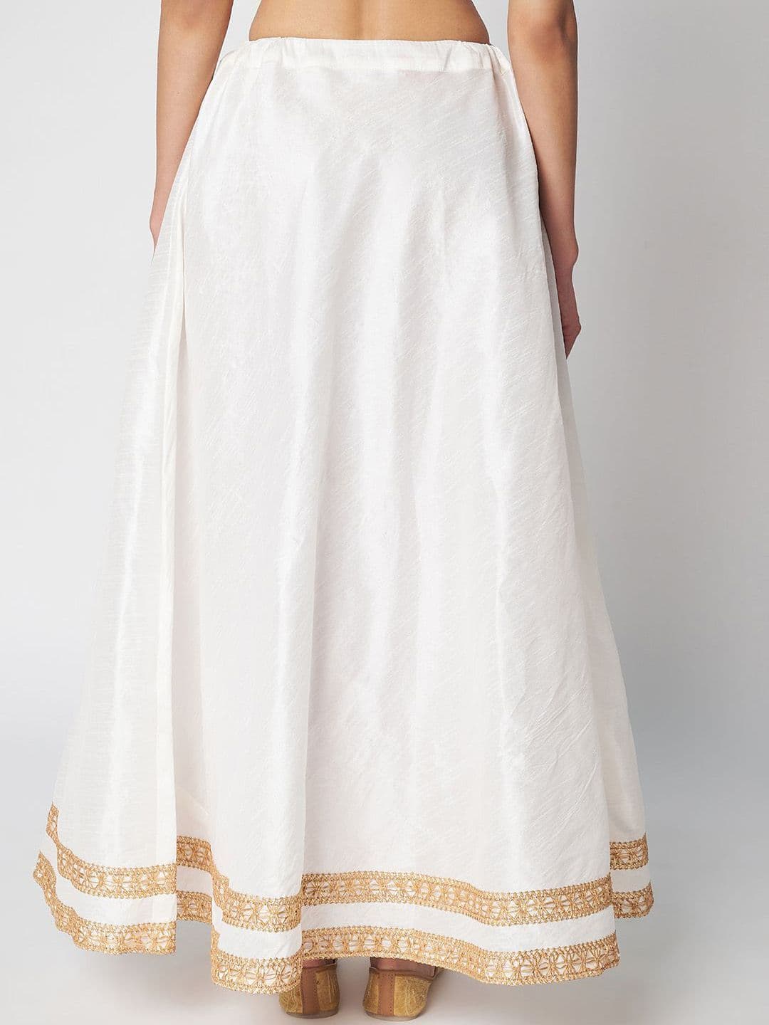 studio rasa Embellished A-Line Maxi Bias Skirt thumbnail 3