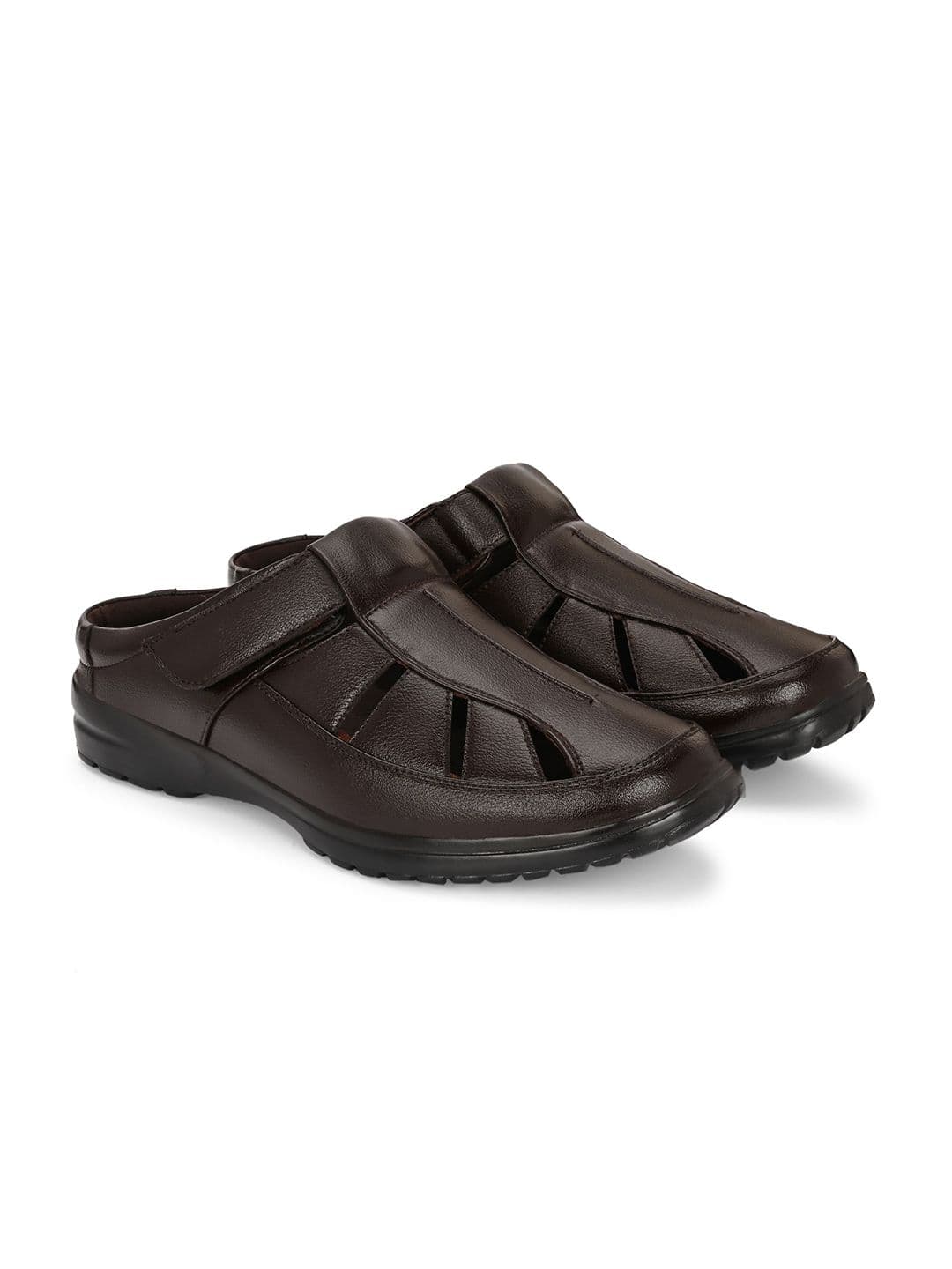 BERKINS Men Comfort Sandals With Velcro Closure thumbnail 4