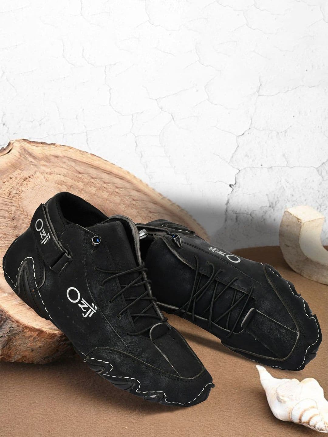 OZJI Men Basketball Lace-Ups Non-Marking Shoes - view 1