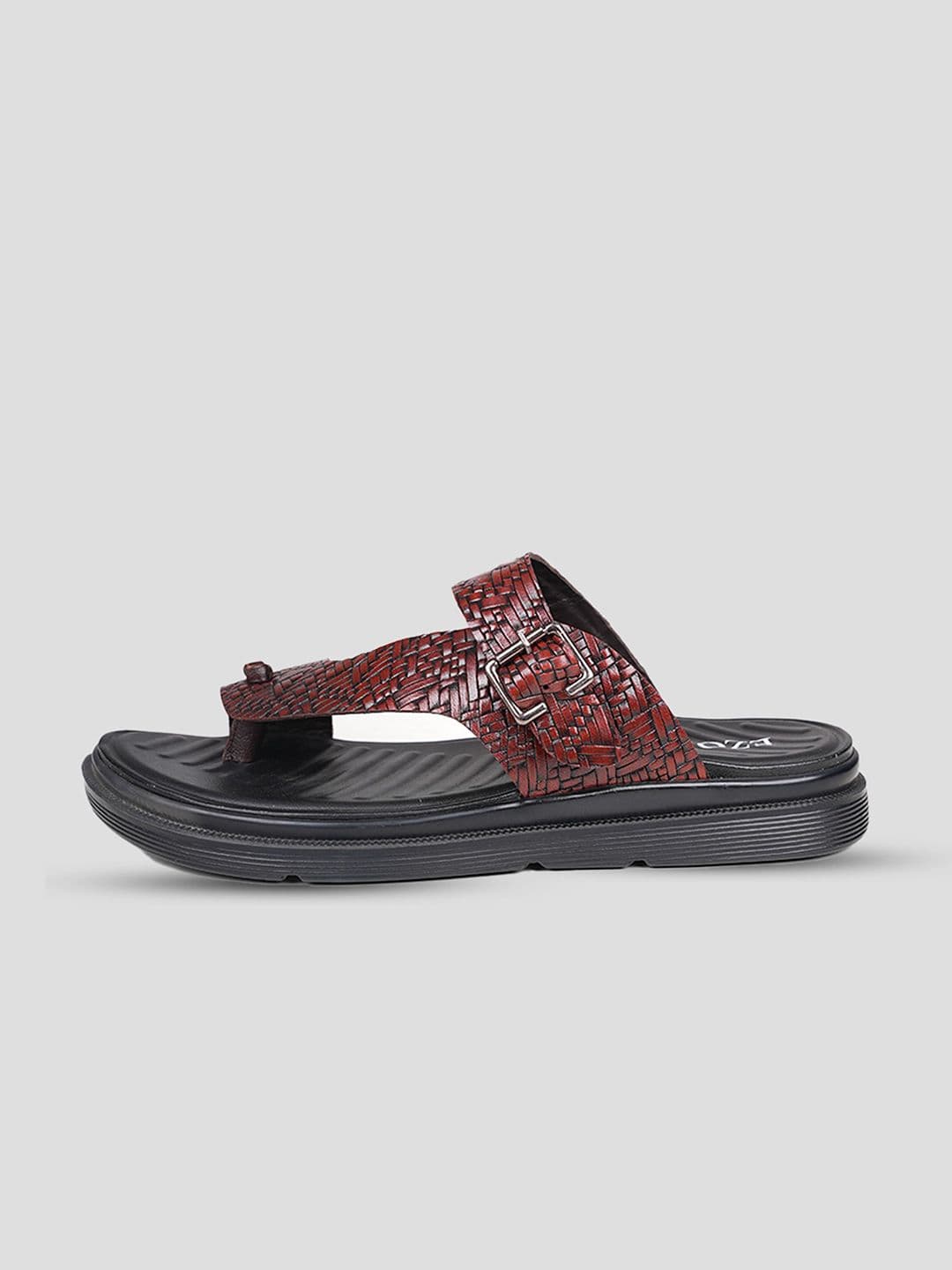 EZOK Men Leather Buckle Comfort Sandals thumbnail 6
