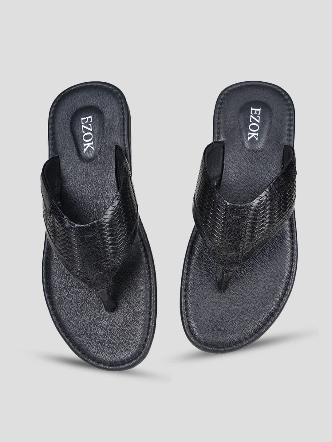 EZOK Men Leather Comfort Sandals thumbnail 3